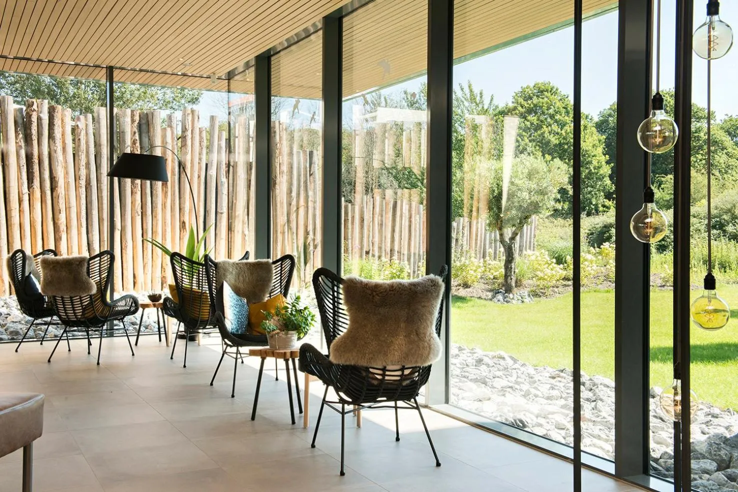 Garden in Strandhotel Duinoord