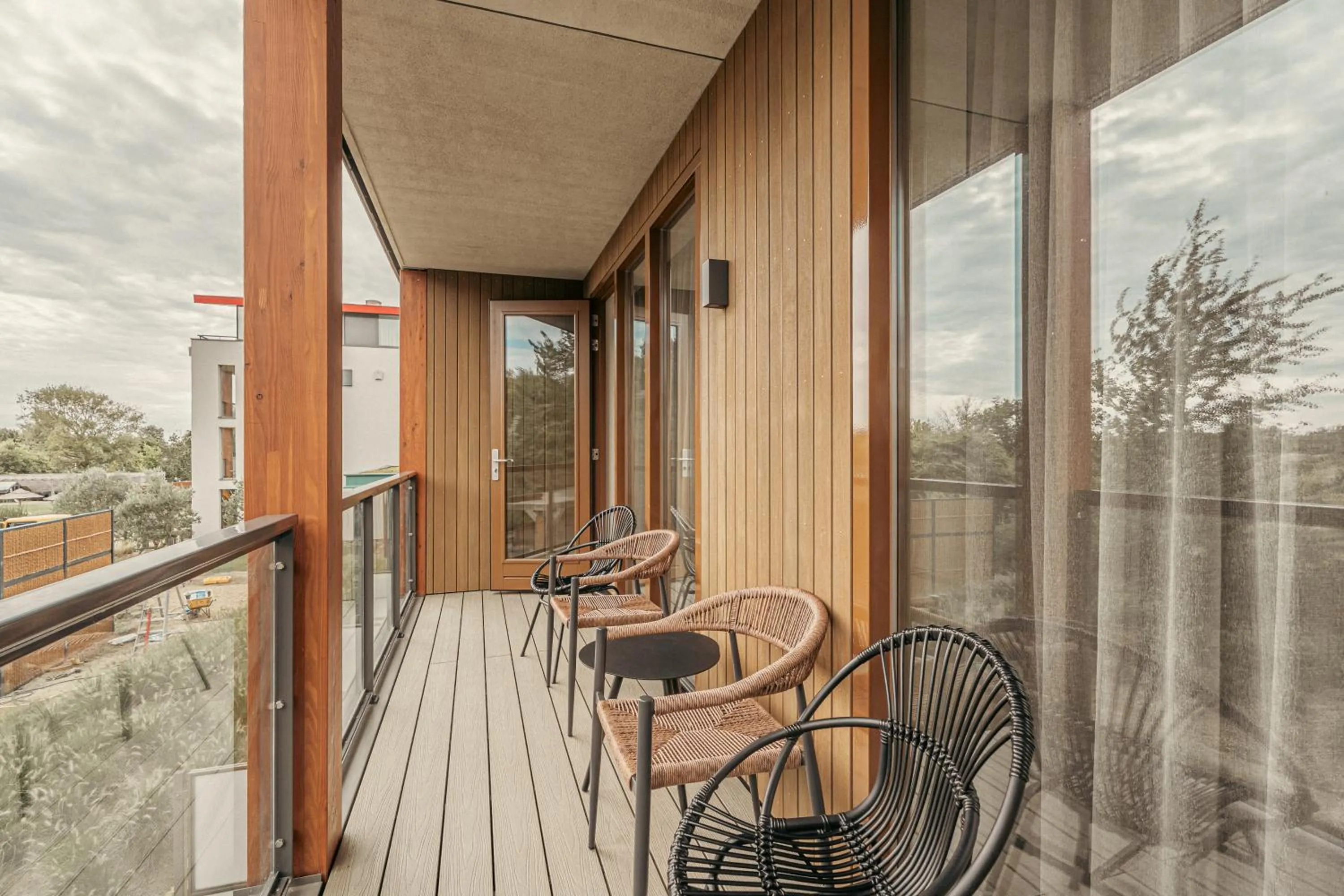 Balcony/Terrace in Strandhotel Duinoord