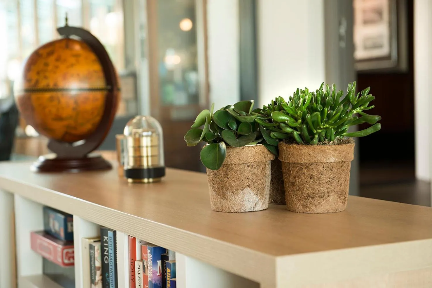 Library in Strandhotel Duinoord