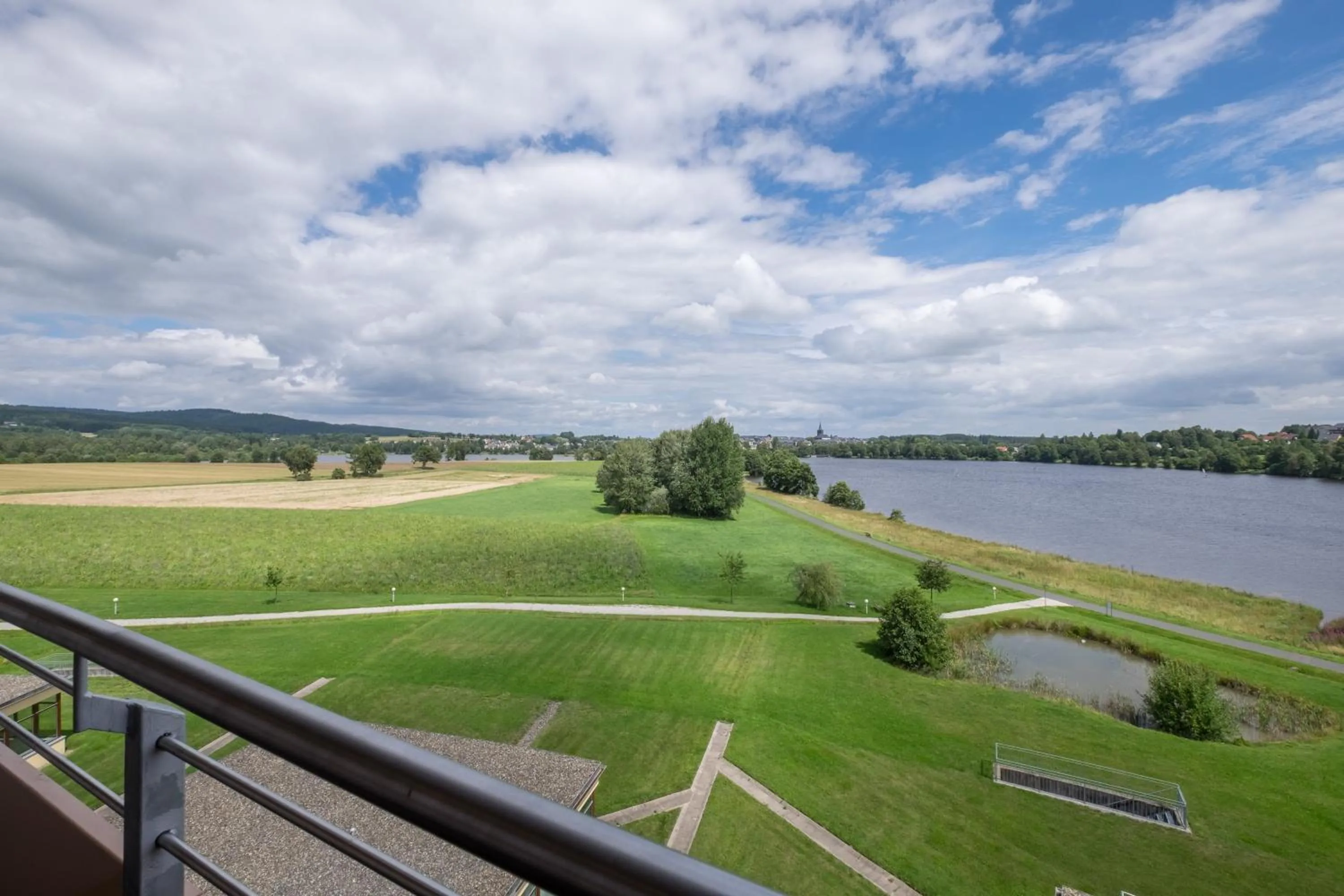 View (from property/room) in Gesundheitshotel Weißenstadt am See