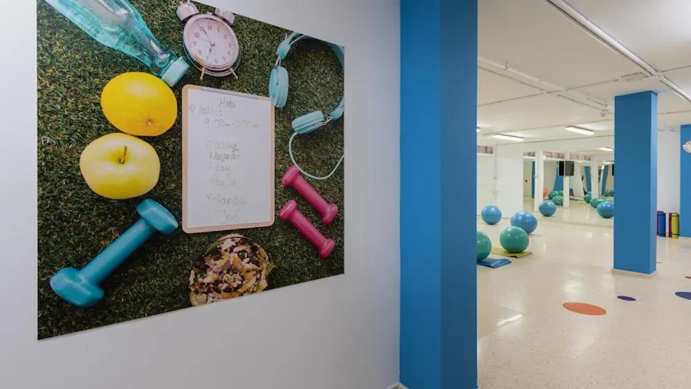 Fitness centre/facilities in HC Luxe