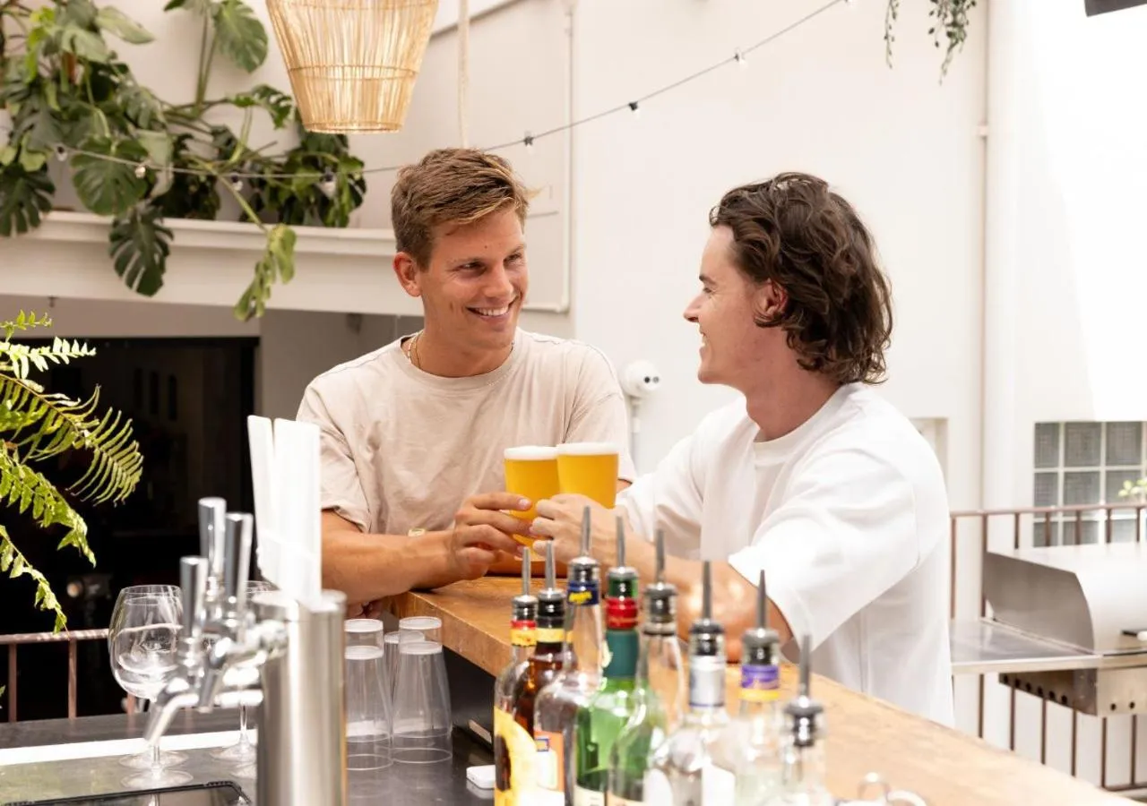 Lounge or bar in Stoke Beach House