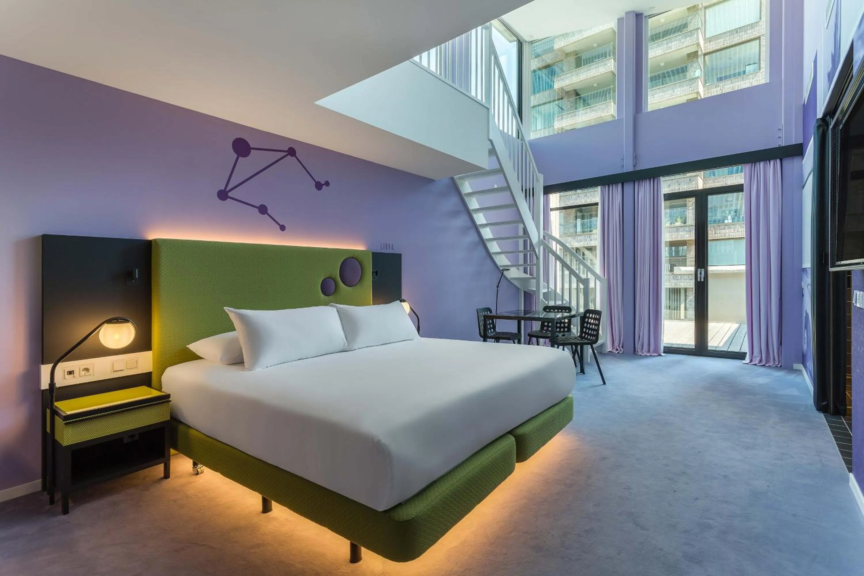 Bedroom, Bed in Room Mate Bruno, Rotterdam