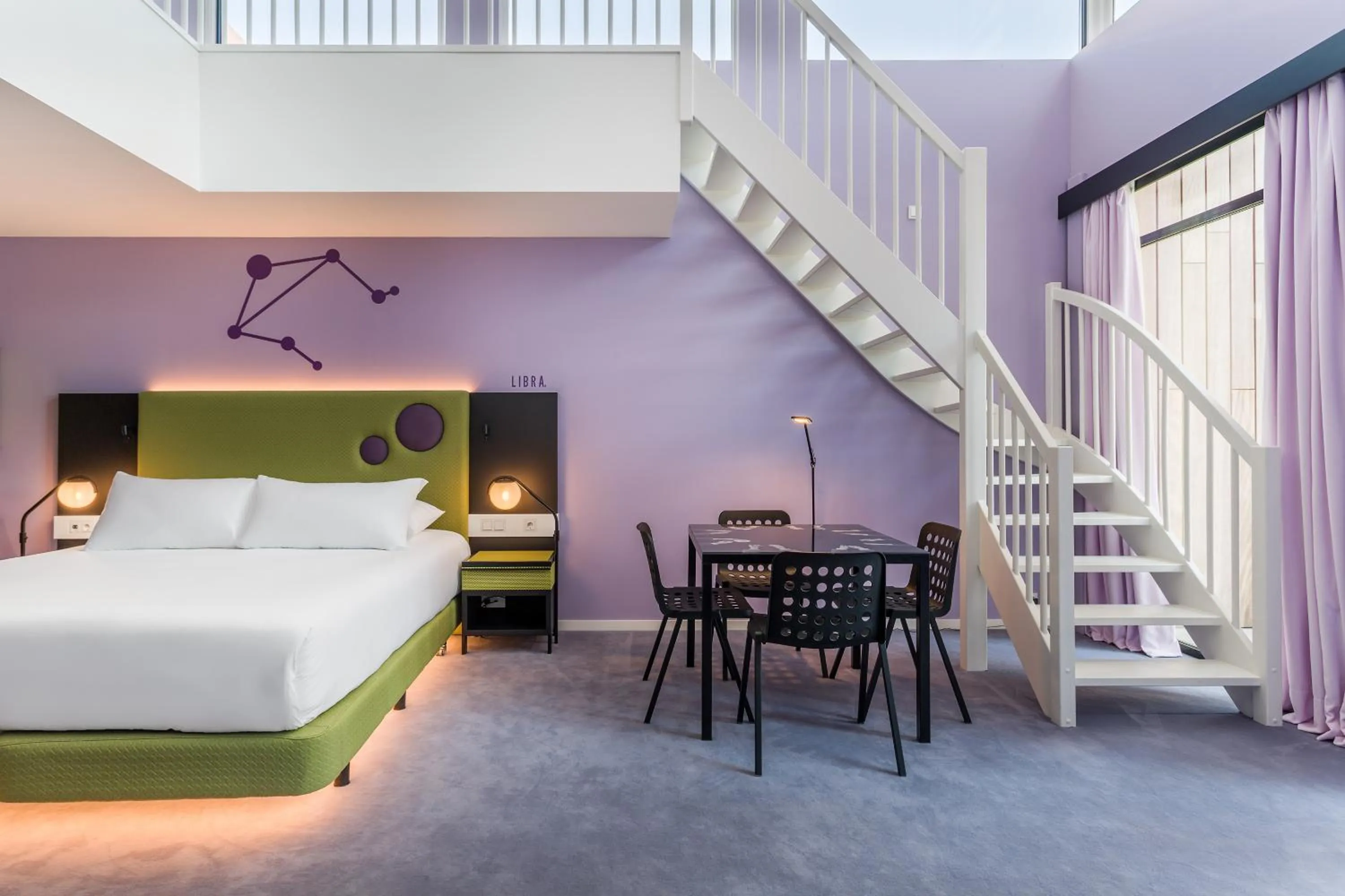 Bedroom, Bed in Room Mate Bruno, Rotterdam