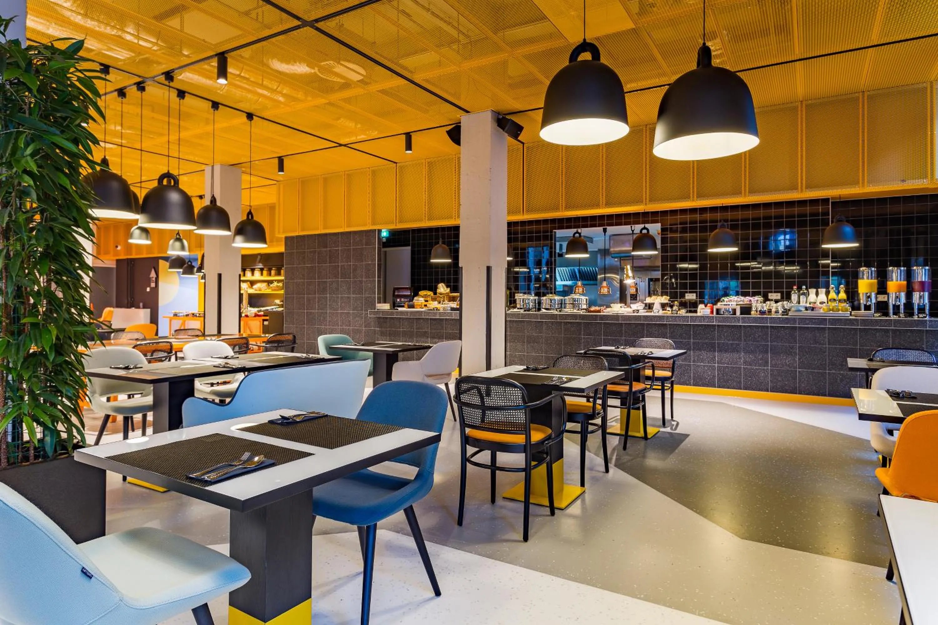 Buffet breakfast in Room Mate Bruno, Rotterdam