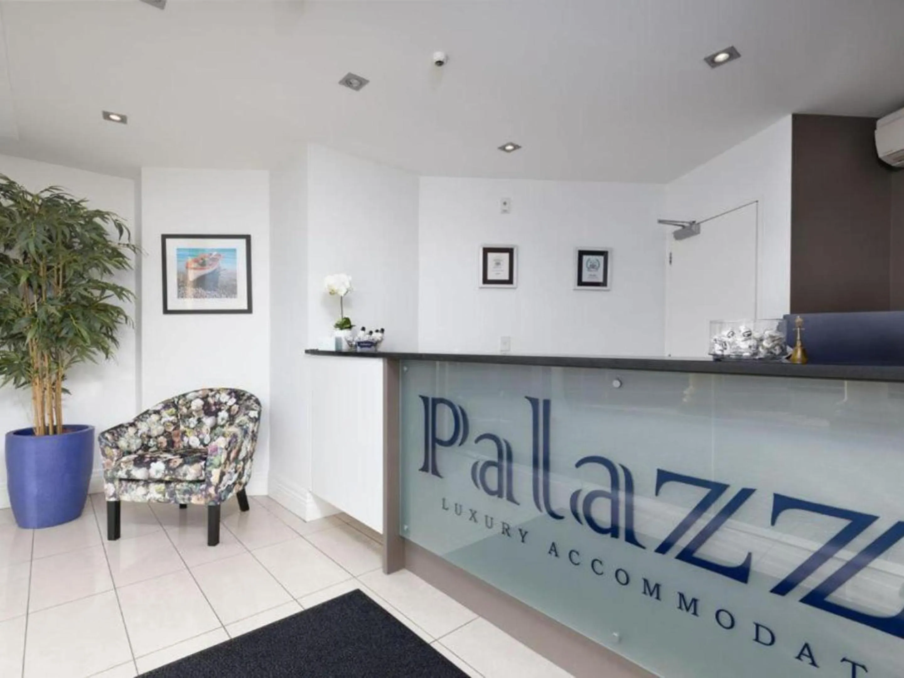 Lobby or reception in Palazzo Motor Lodge