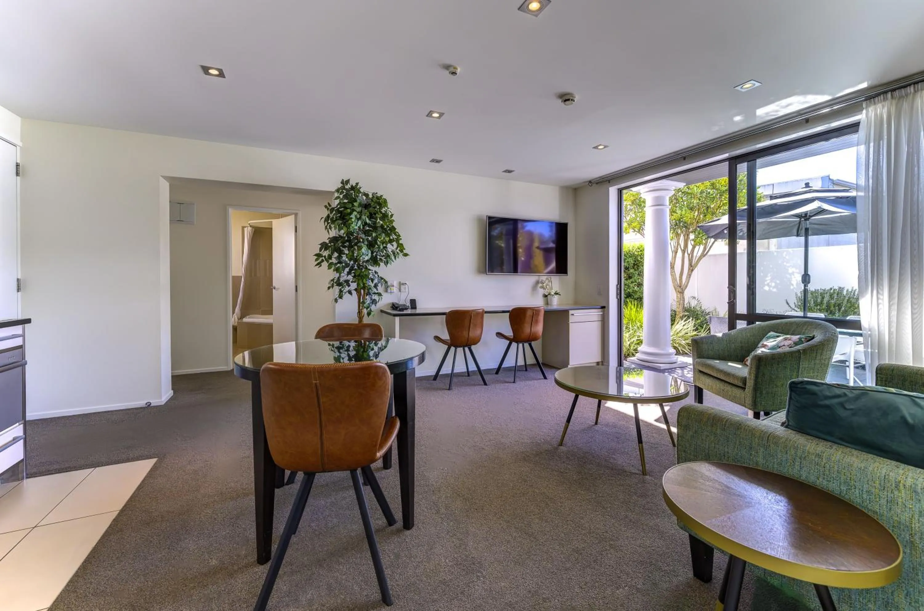 Living room in Palazzo Motor Lodge