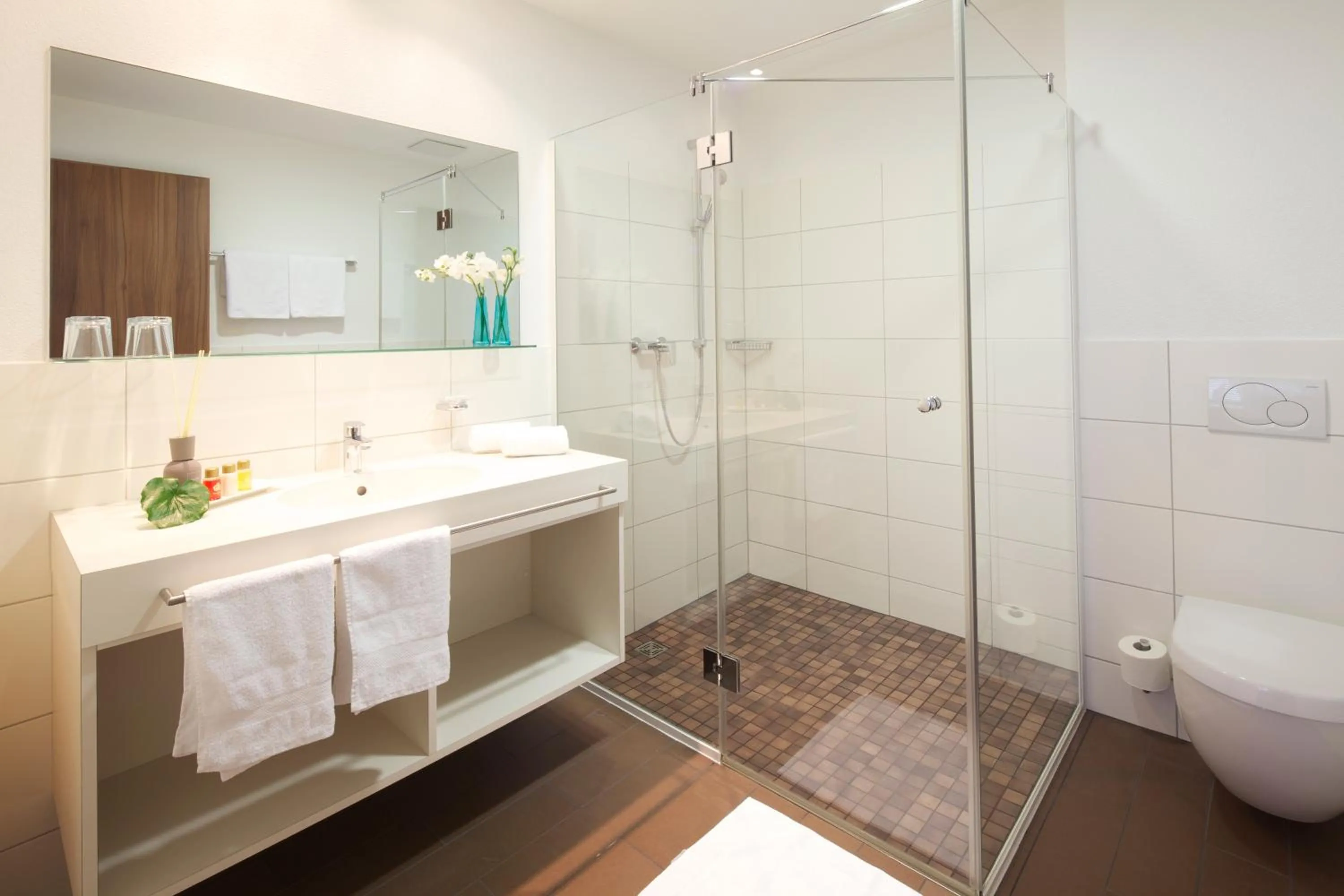 Bathroom in Aircraft Hotel & Events