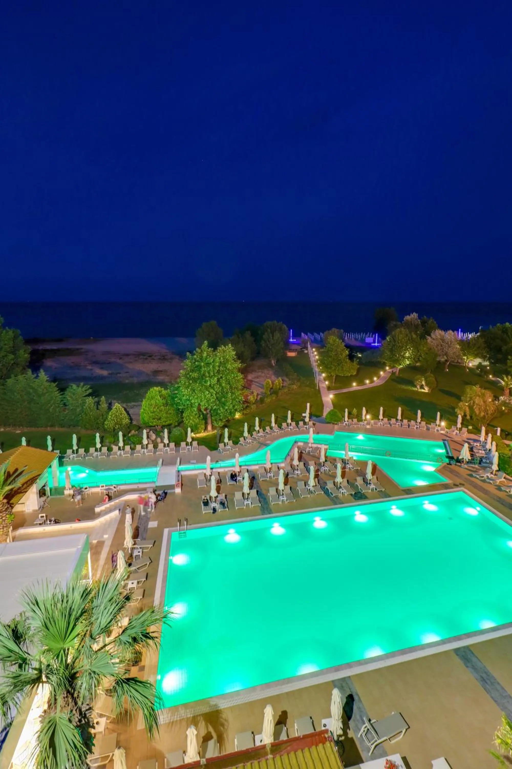 Pool view in Olympian Bay Grand Resort