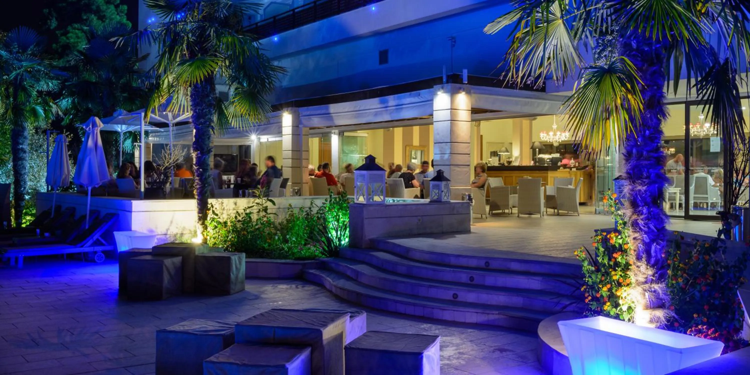 Night in Olympian Bay Grand Resort