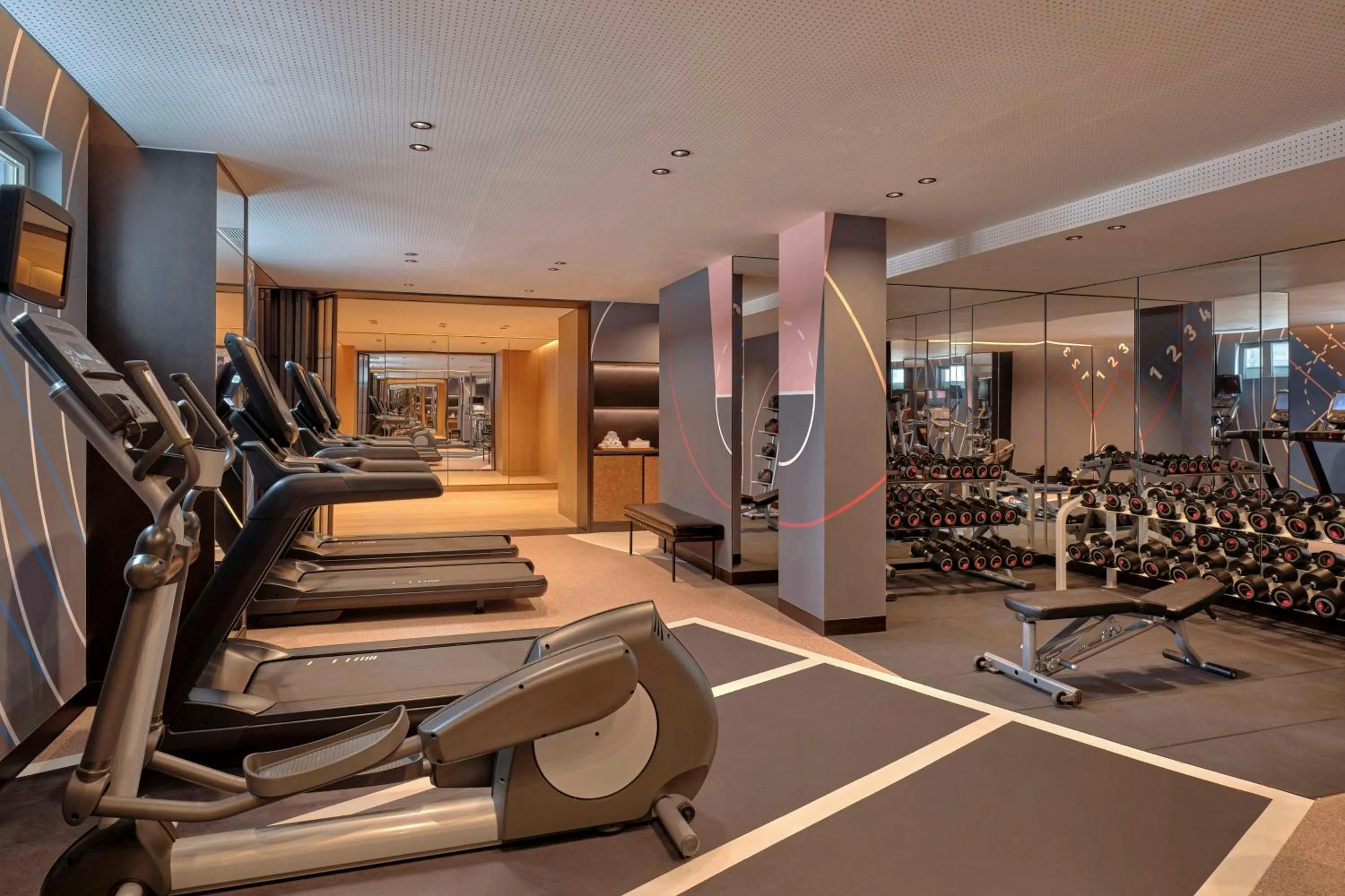 Fitness centre/facilities in Caption by Hyatt Zhongshan Park Shanghai