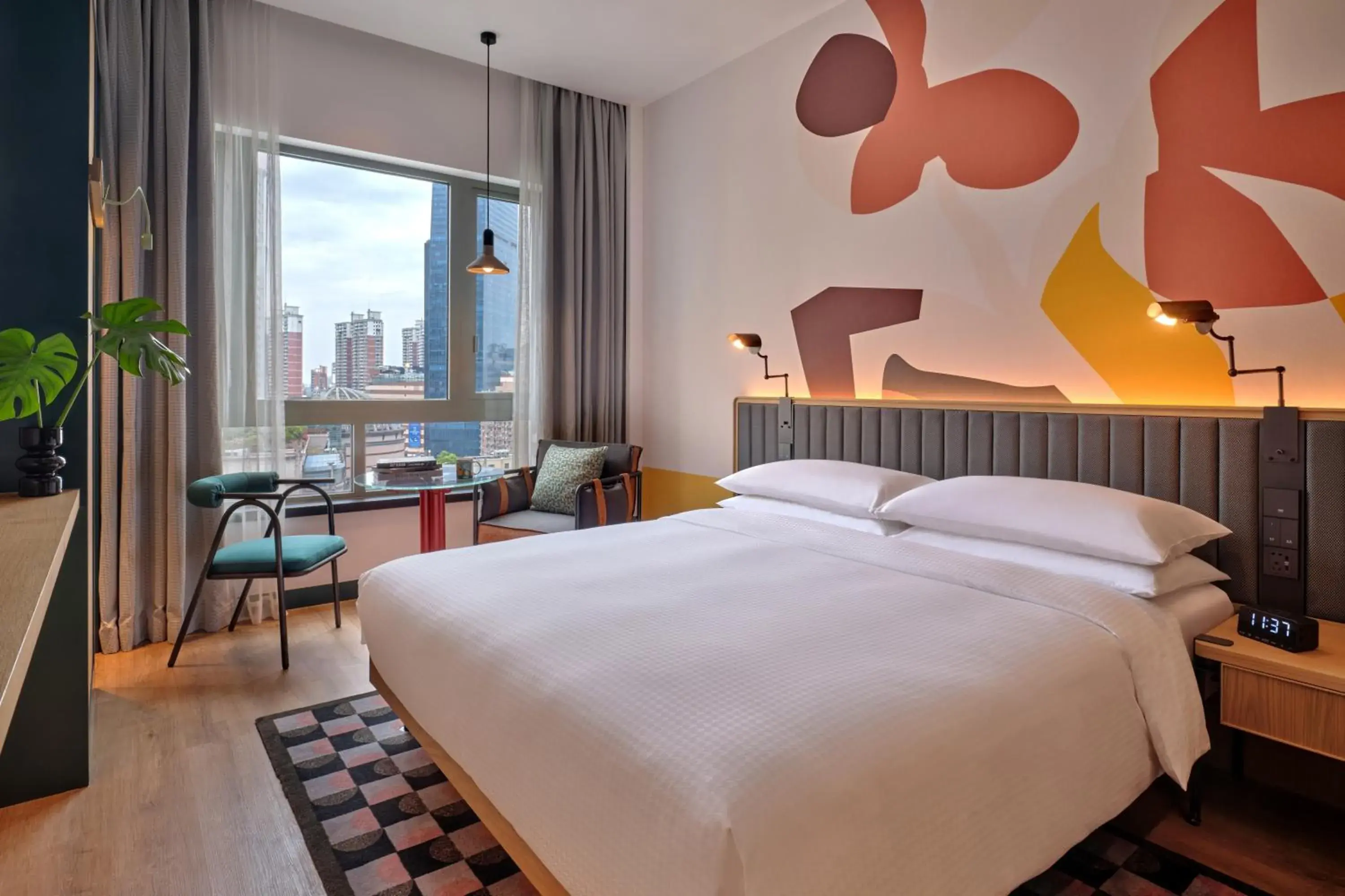 King Room in Caption by Hyatt Zhongshan Park Shanghai King Room in Caption by Hyatt Zhongshan Park Shanghai