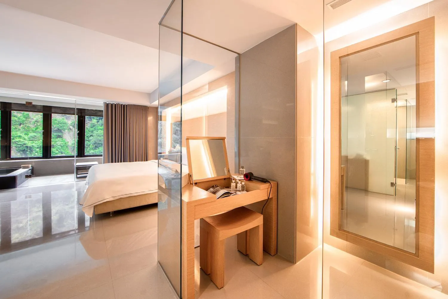 Bed in Wulai Pause Landis Resort