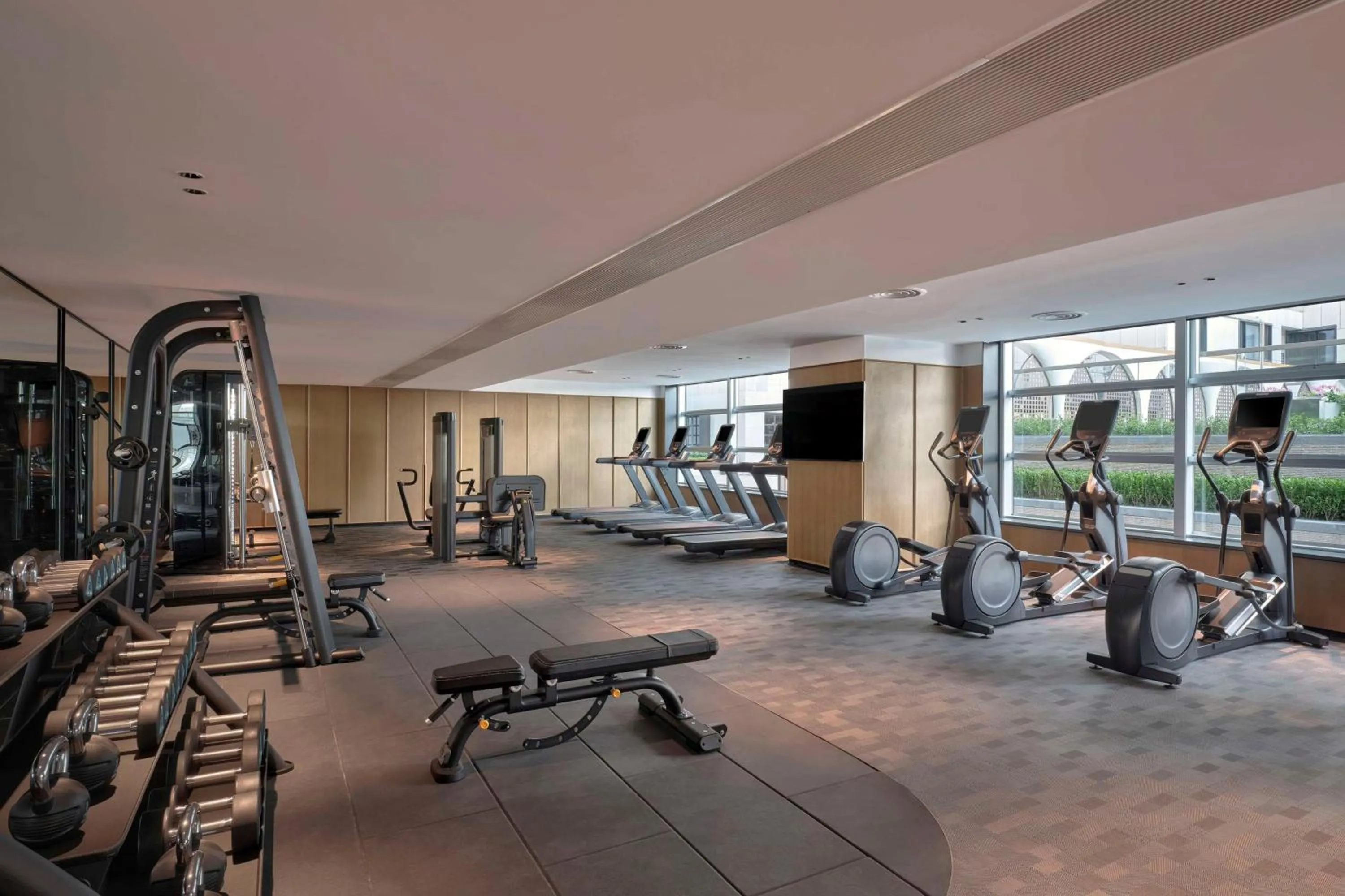 Fitness centre/facilities in Pentahotel Shanghai