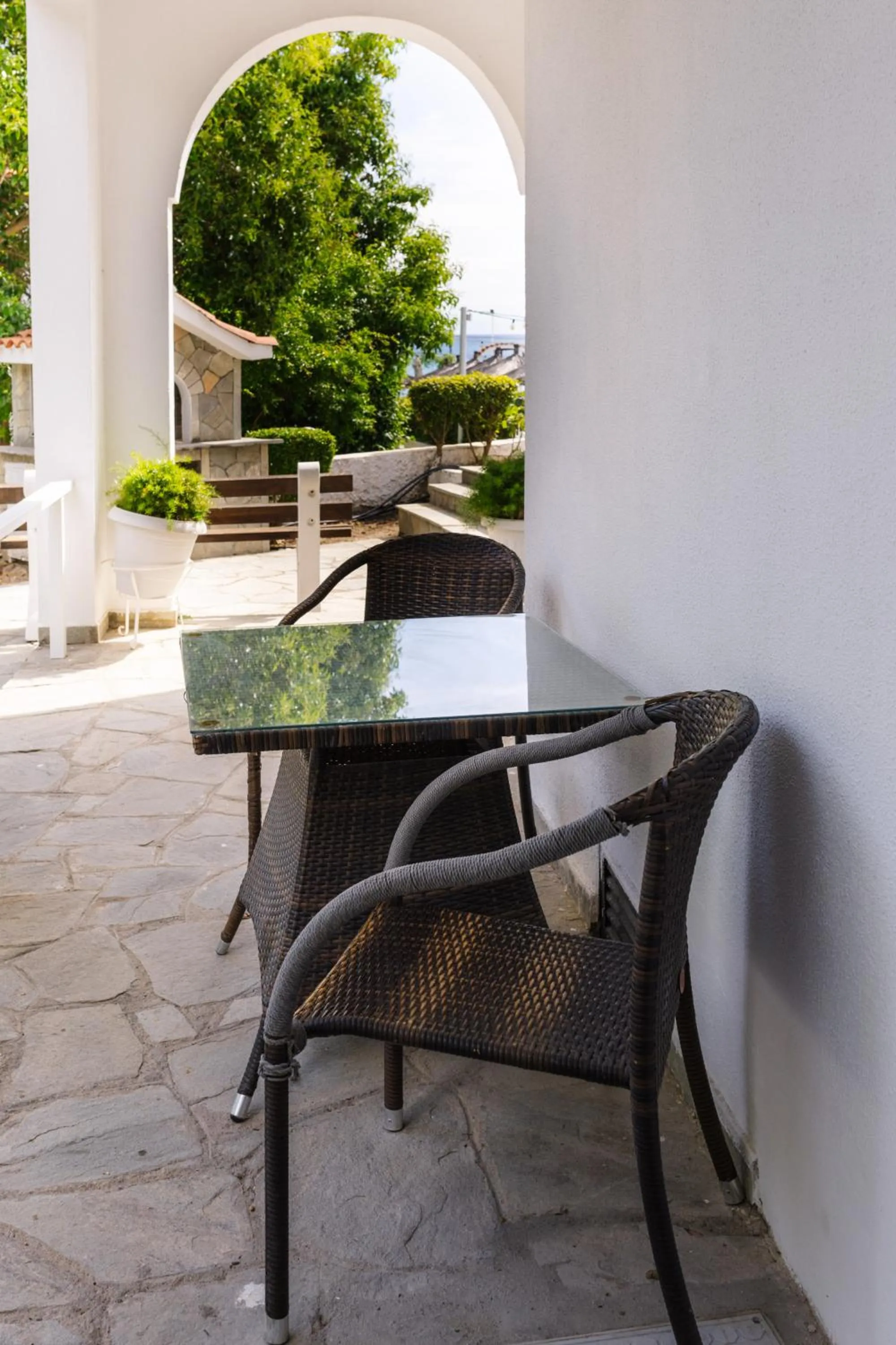 Balcony/Terrace in Georgalas Sun Beach Resort