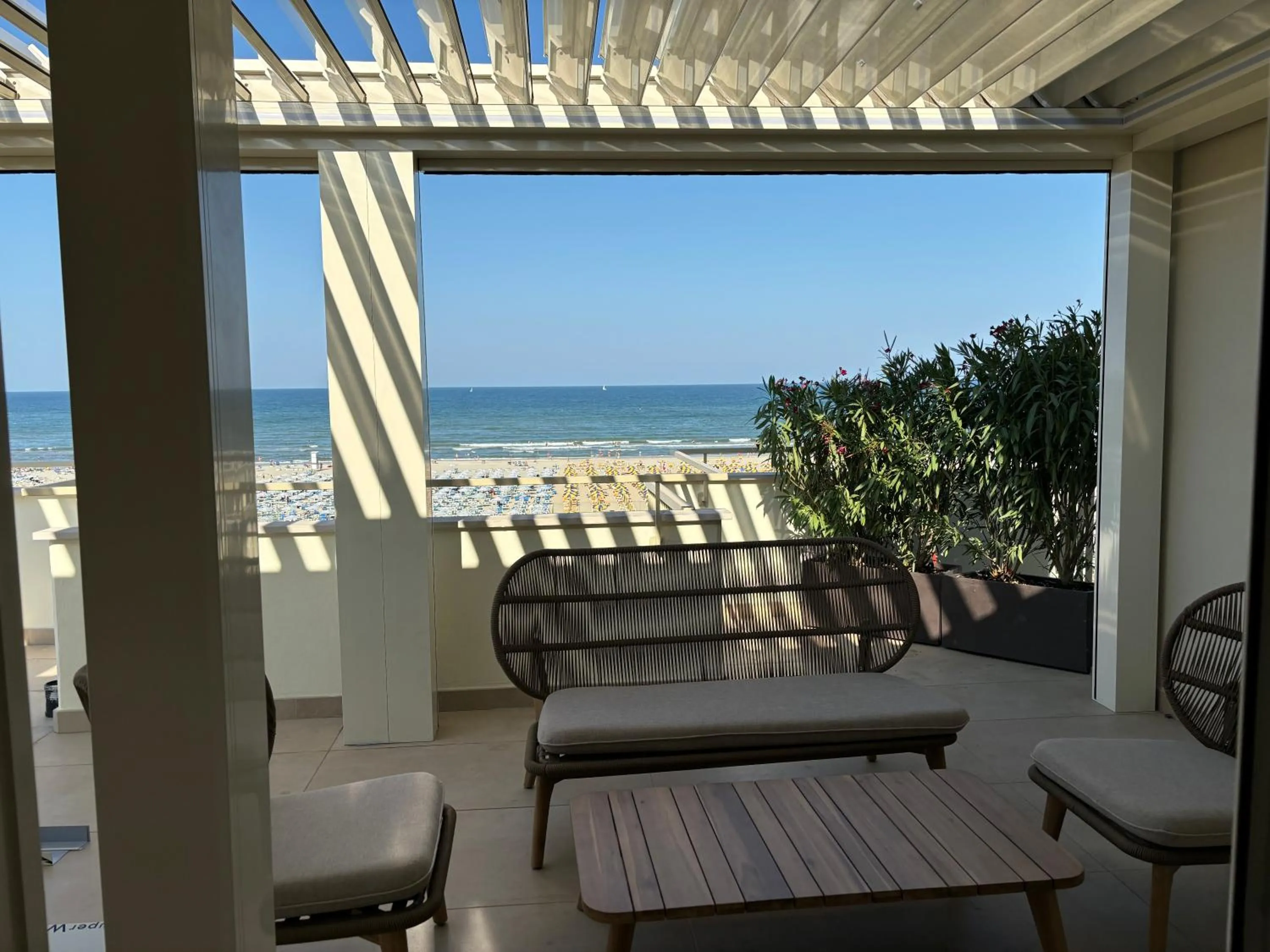 Balcony/Terrace in Hotel Orchidea