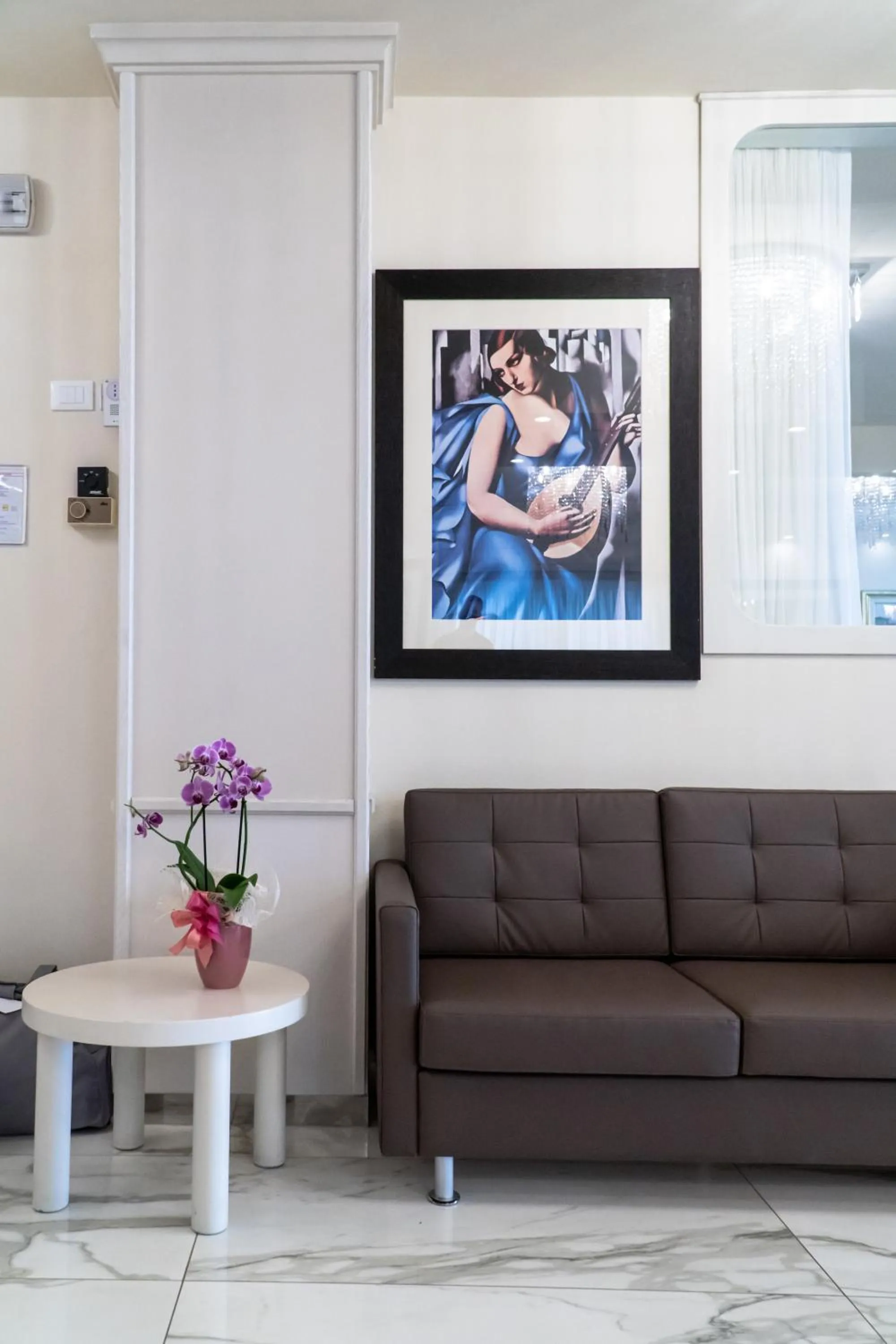 Lobby or reception in Hotel Orchidea