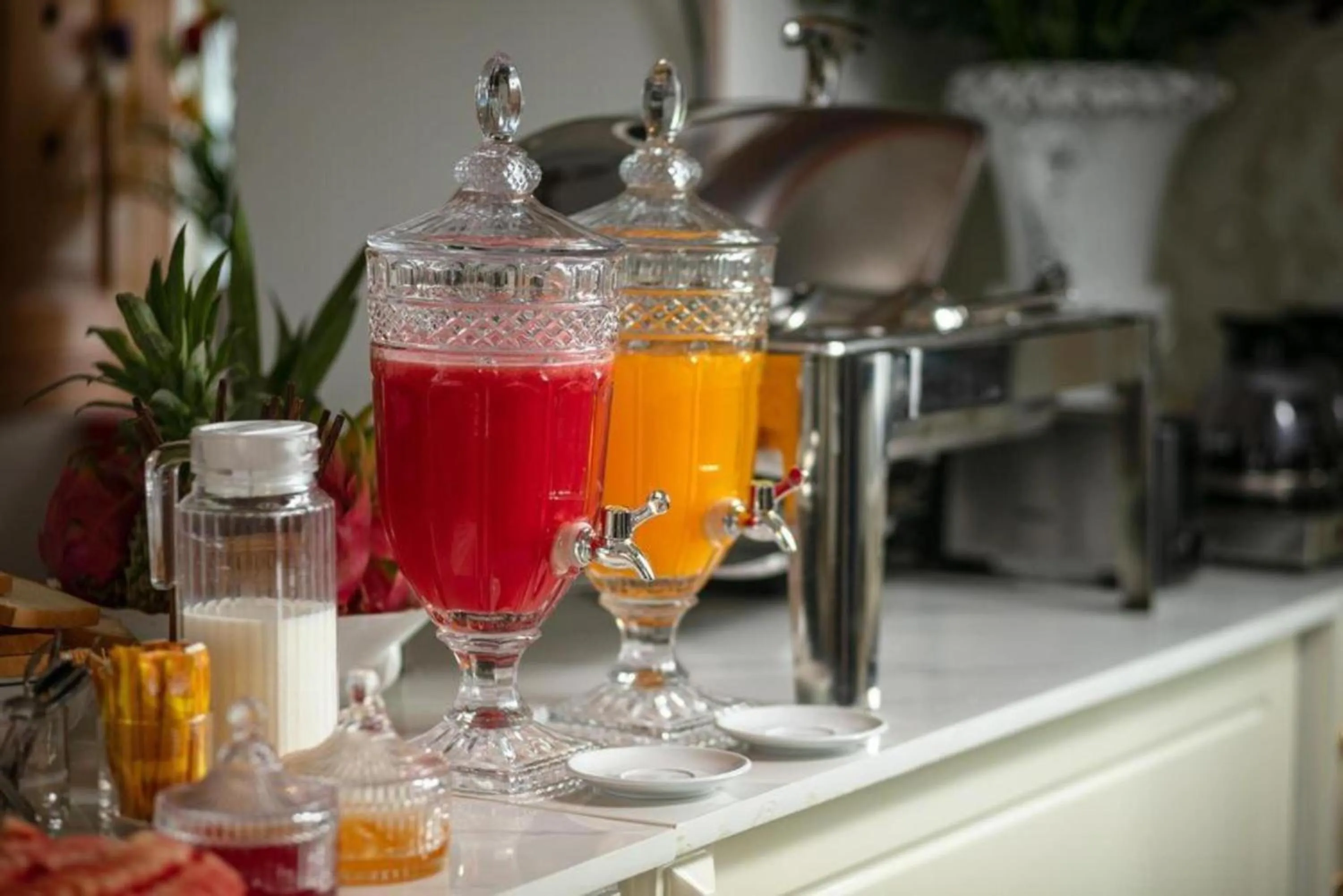 Drinks in Lucky 3 Hotel & Travel