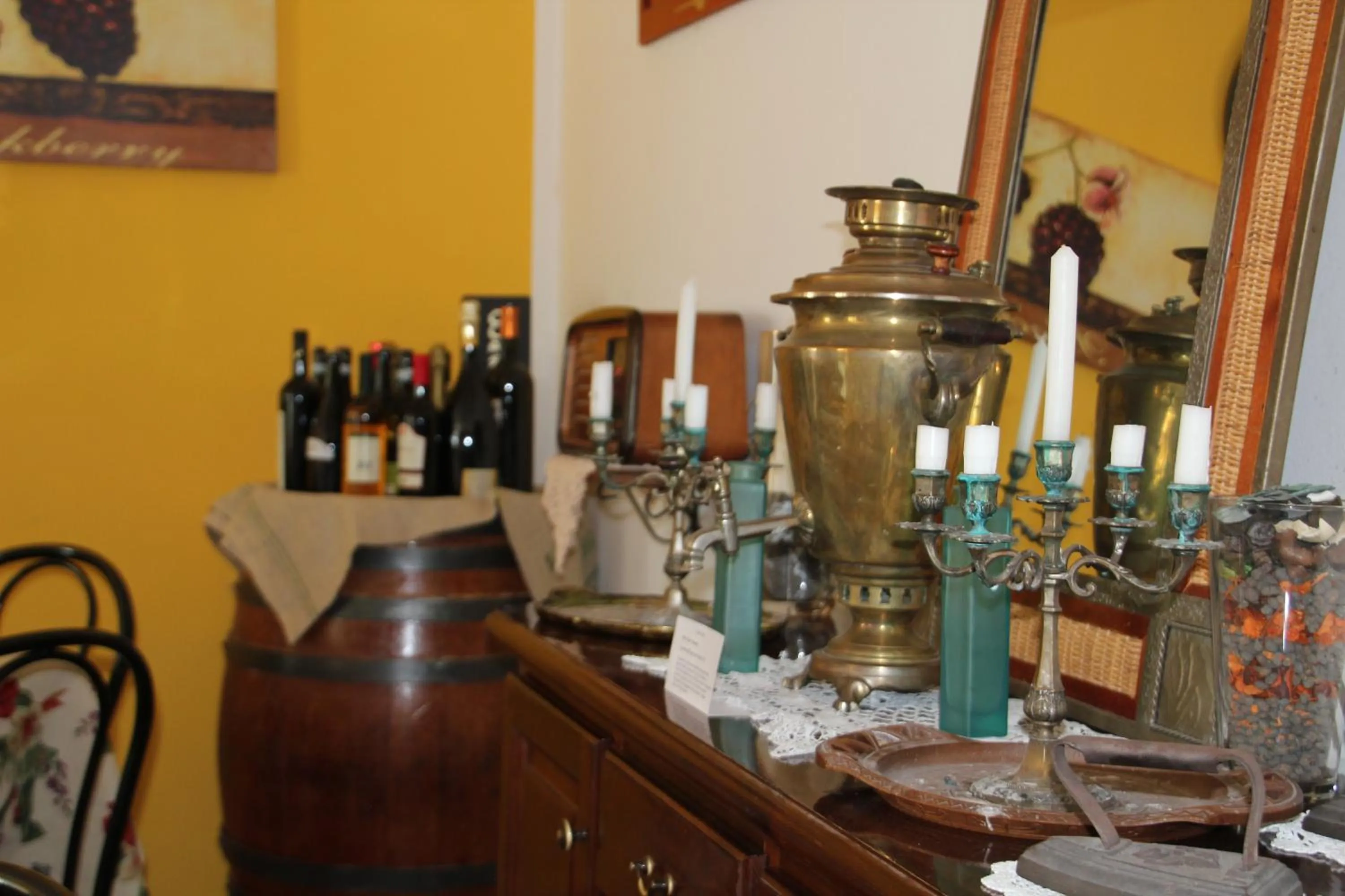 Decorative detail in Hotel Rurale Canneviè