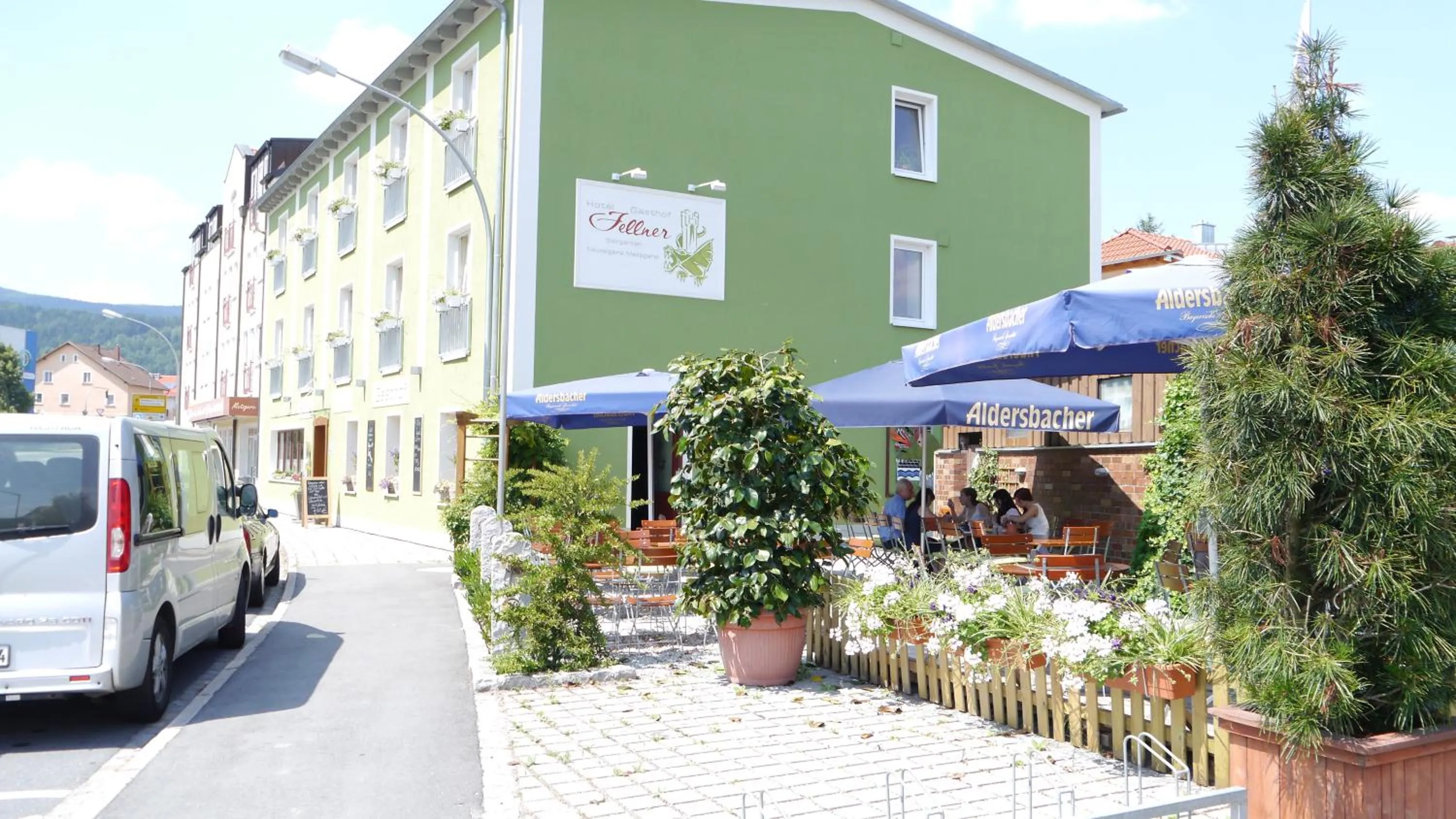 Property building in Hotel Gasthof Fellner