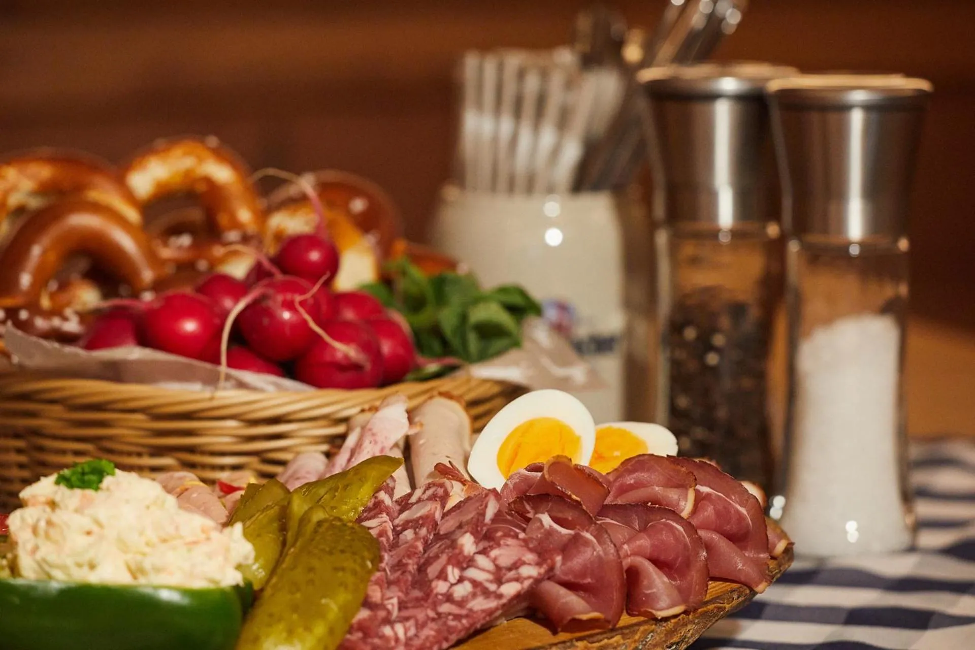 Food and drinks in Hotel Gasthof Fellner