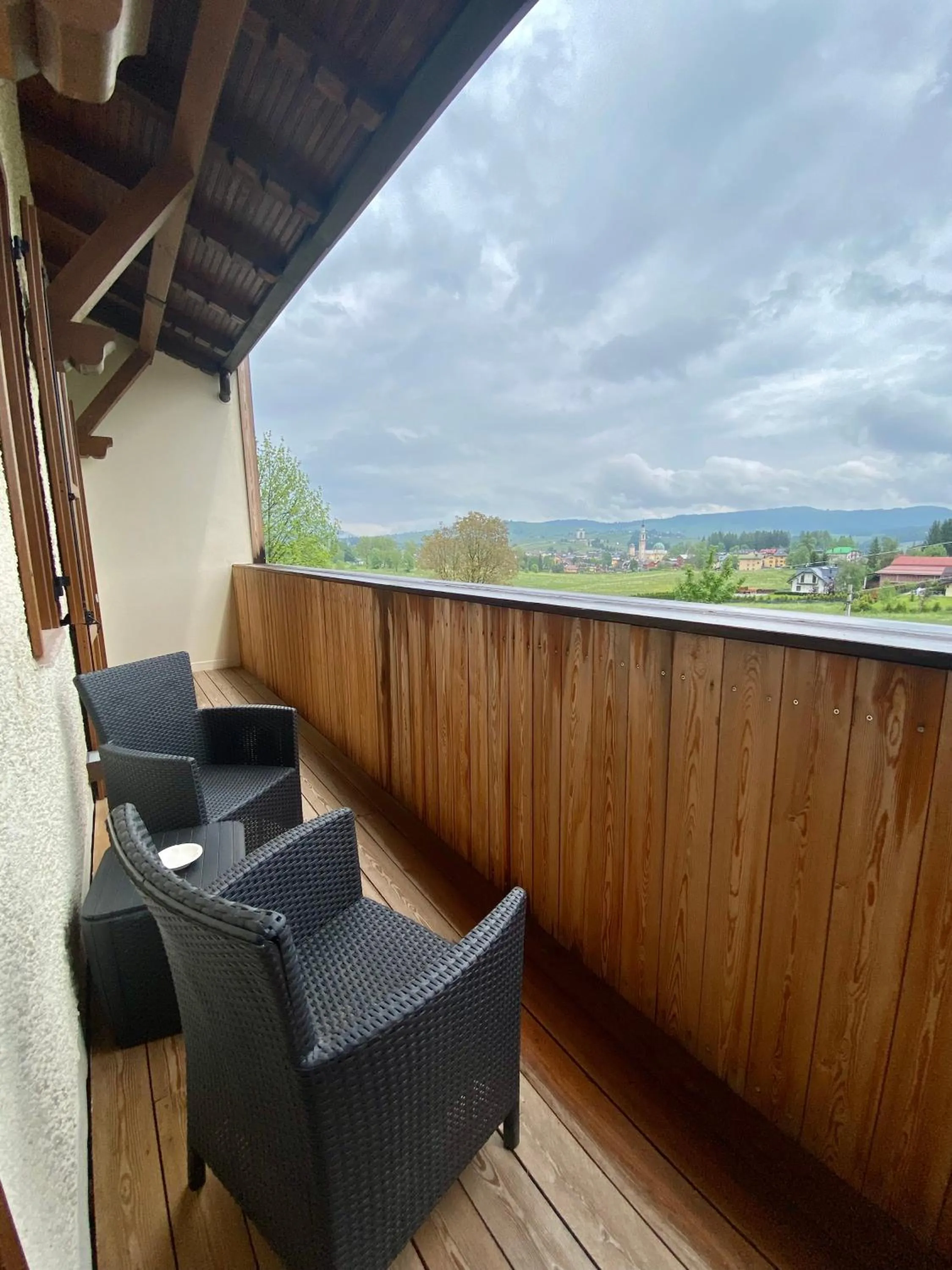 View (from property/room), Balcony/Terrace in Albergo Rutzer