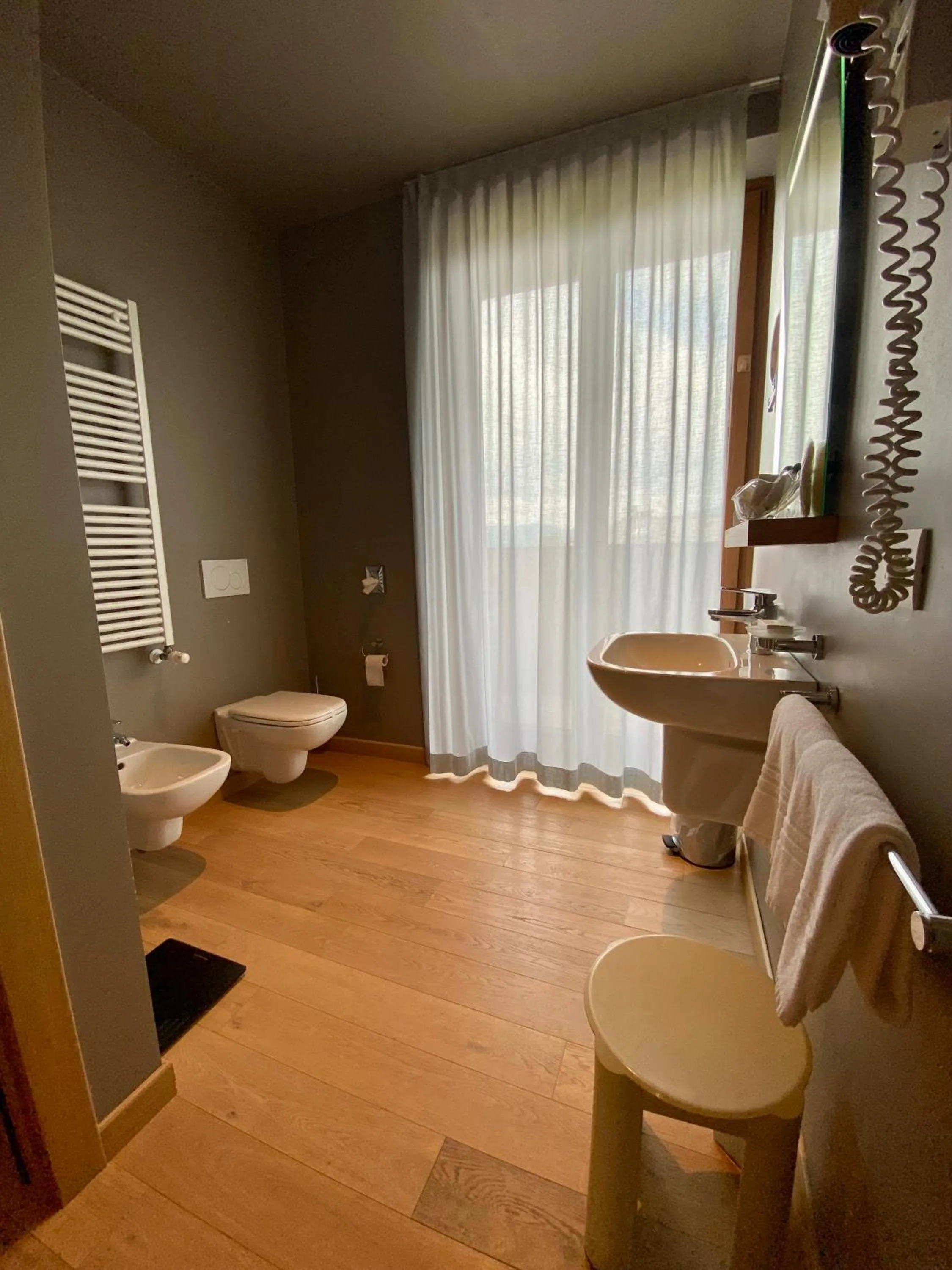 Bathroom in Albergo Rutzer