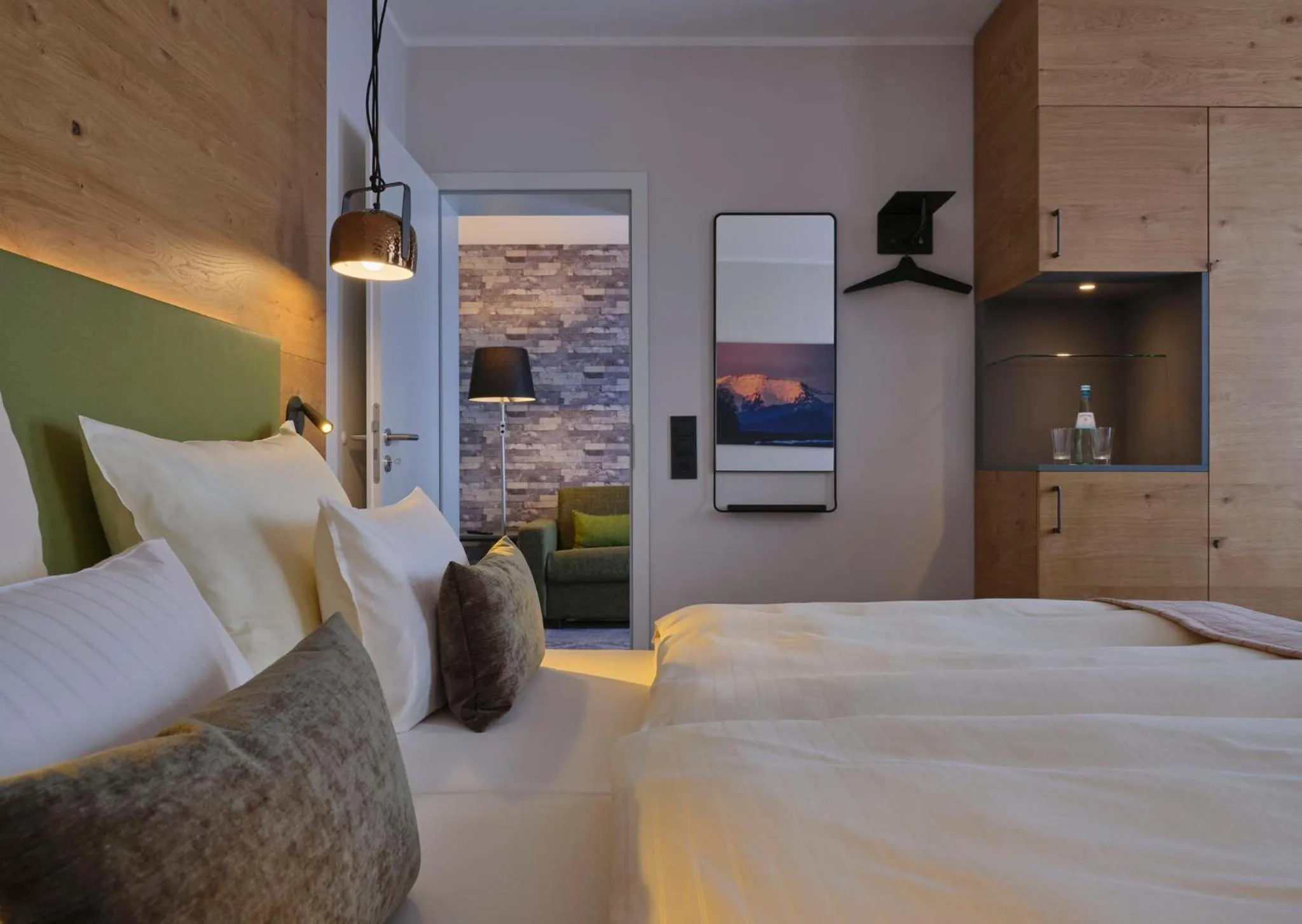 Photo of the whole room, Bed in Hotel Restaurant Burg-Klause