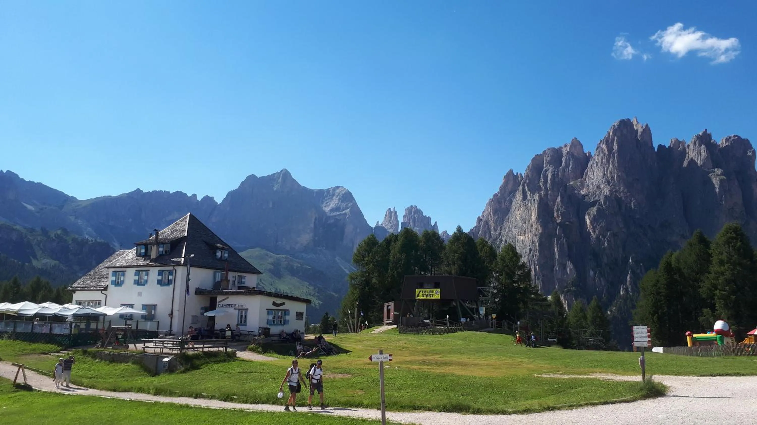 Natural landscape in Hotel Miravalle