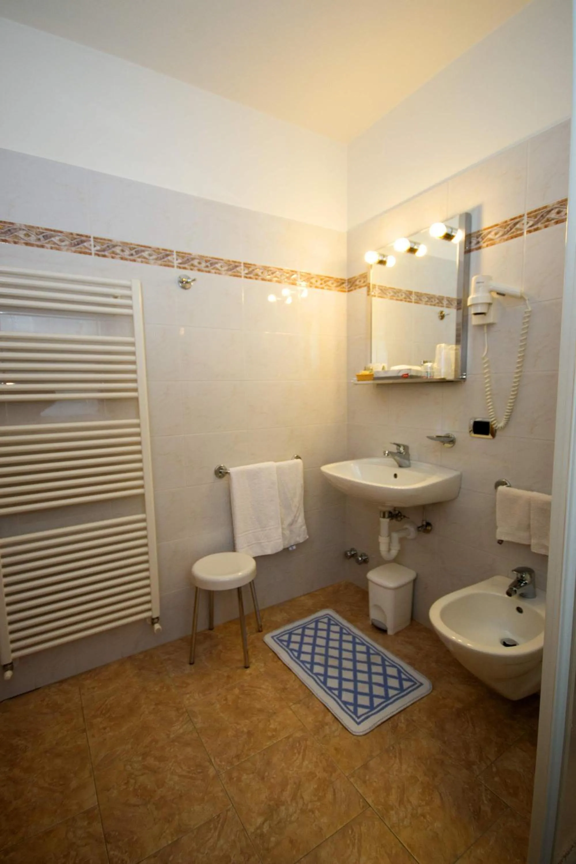 Bathroom in Hotel Miravalle