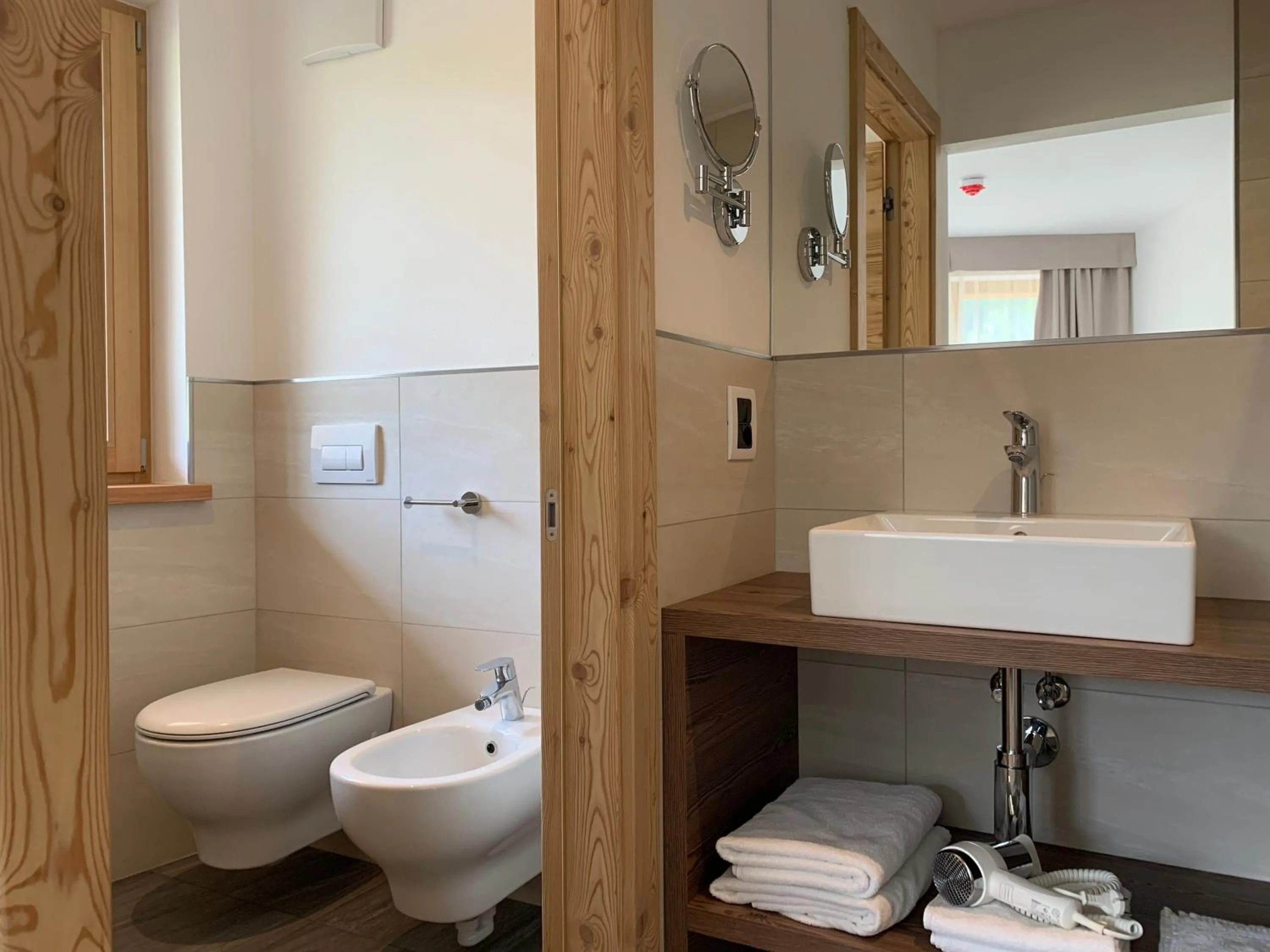 Bathroom in Hotel Miravalle