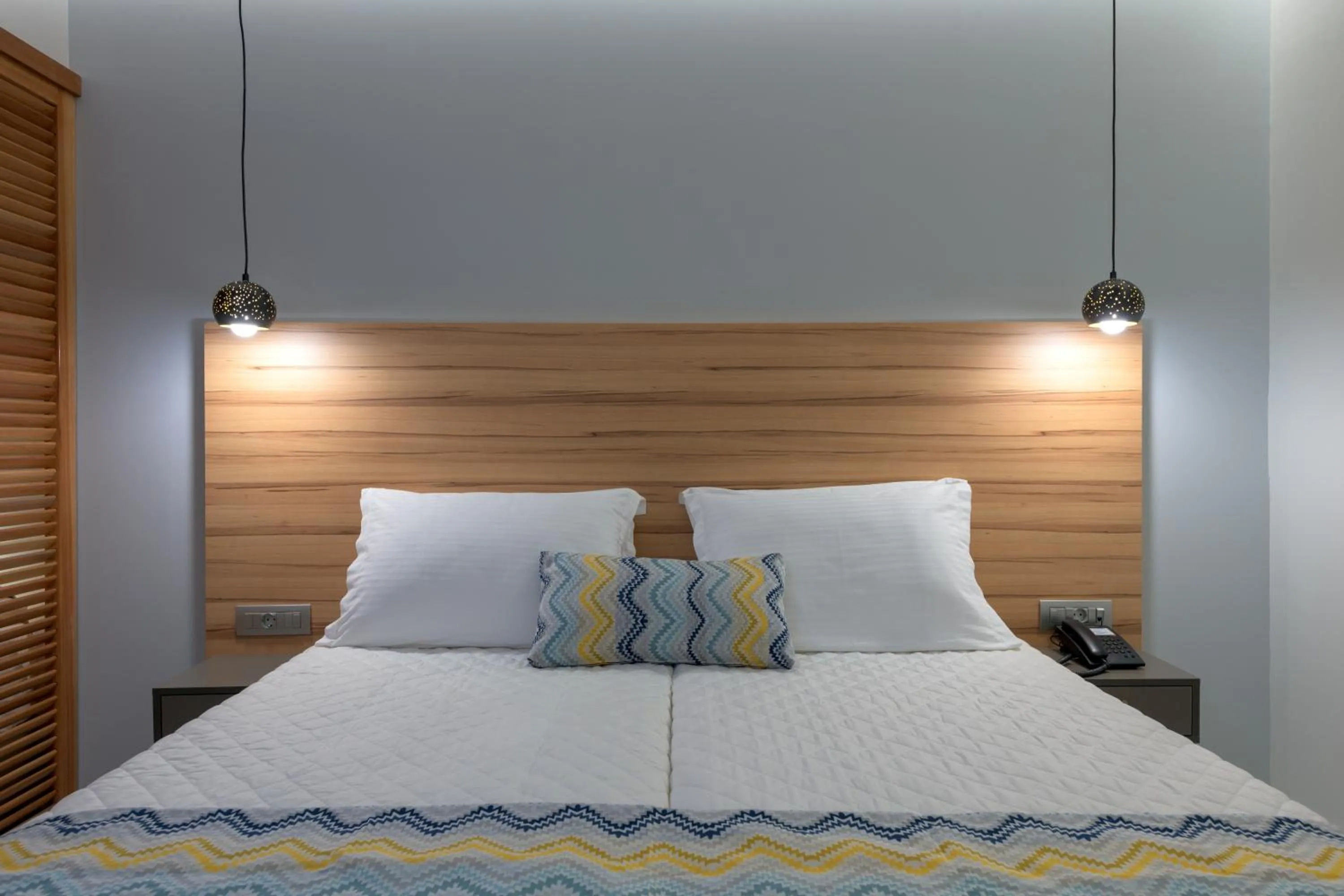 Bed in Avra Beach Resort