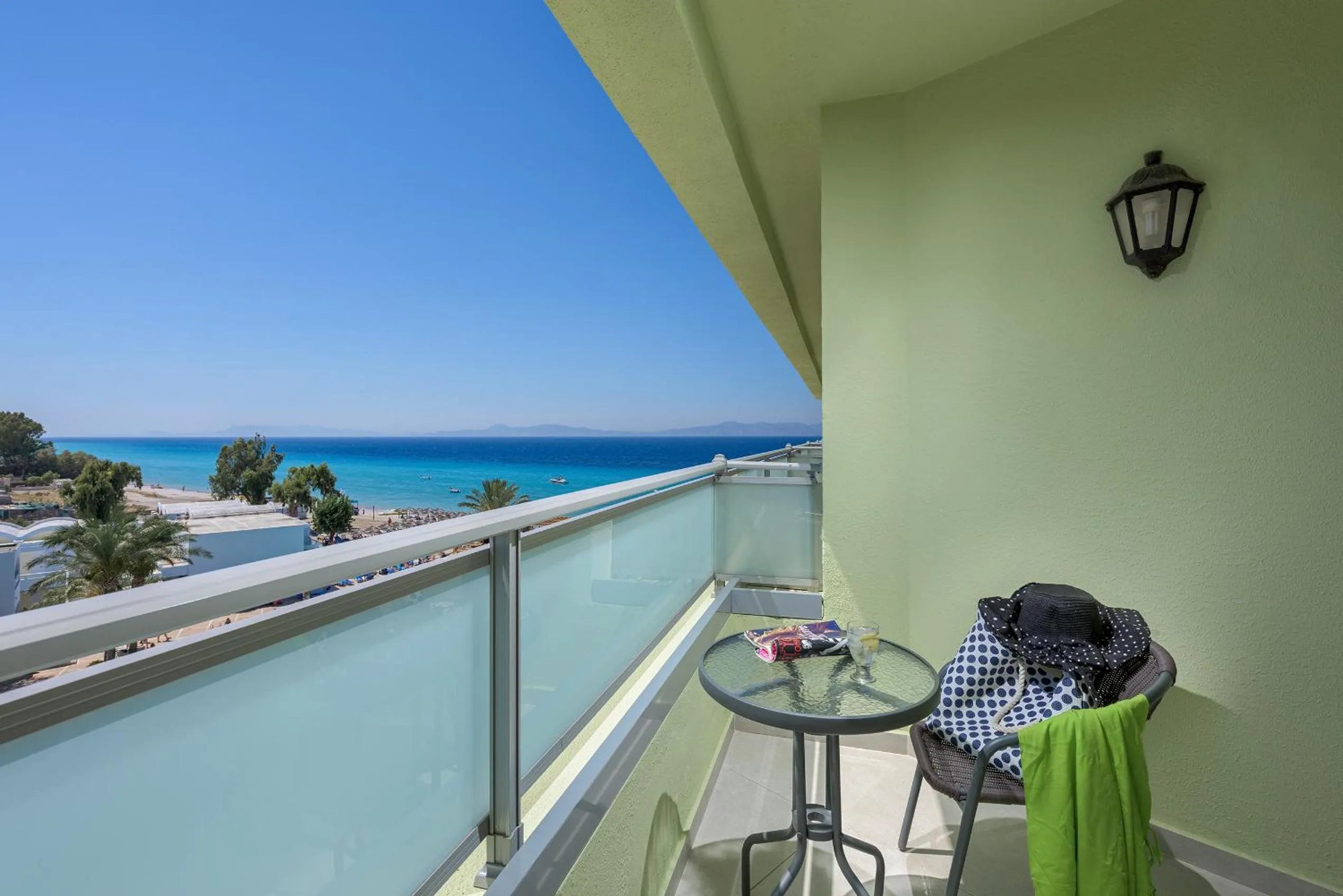 Balcony/Terrace in Avra Beach Resort