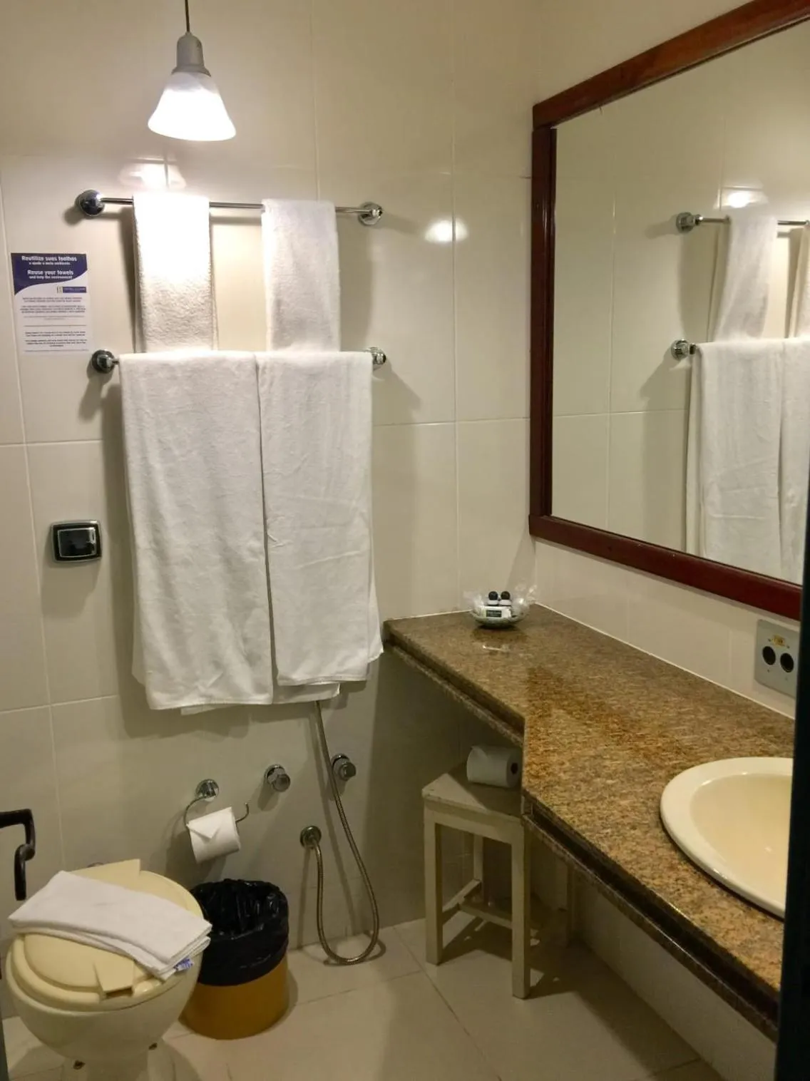 Bathroom in Hotel Luxor