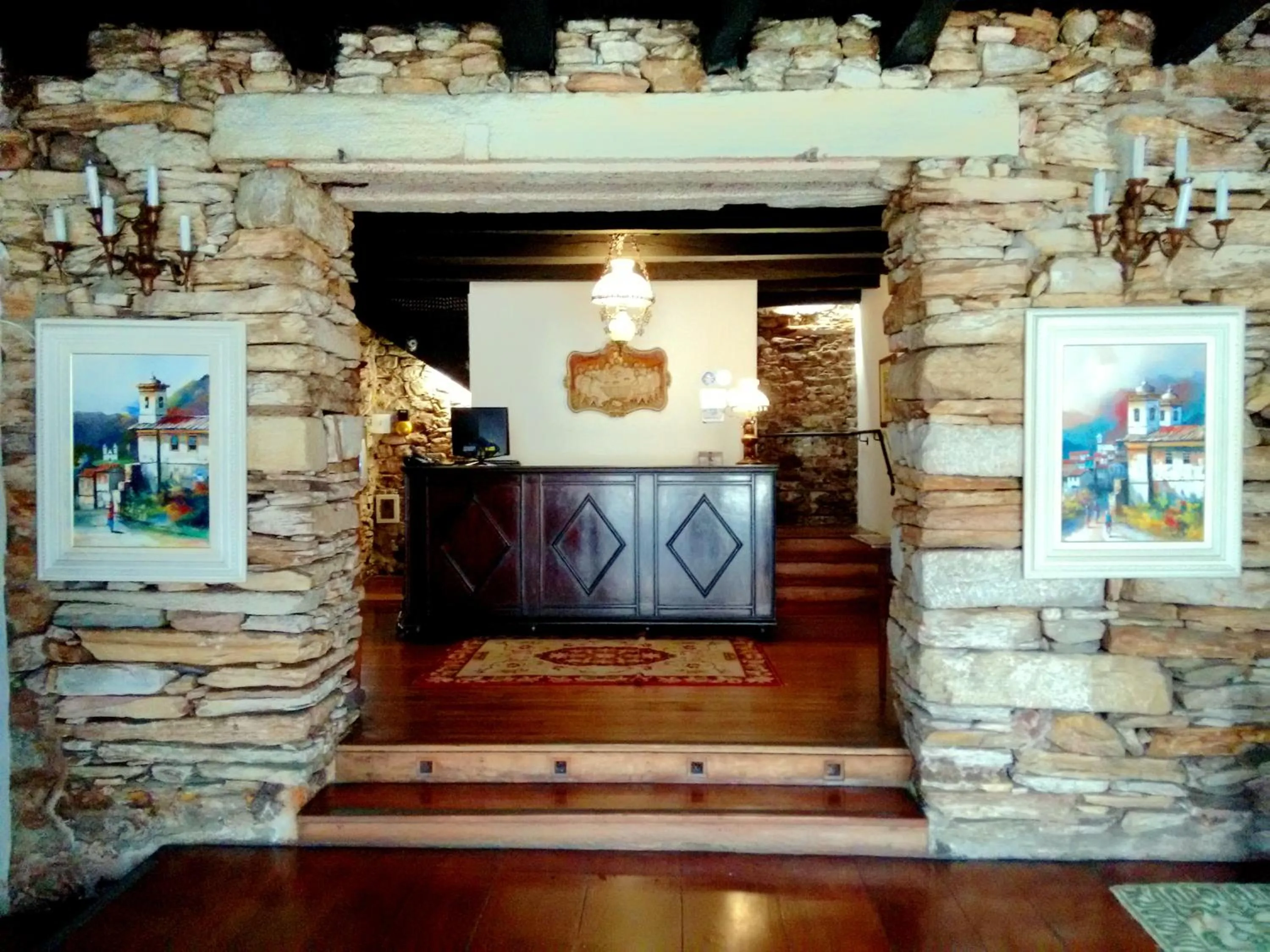 Lobby or reception in Hotel Luxor