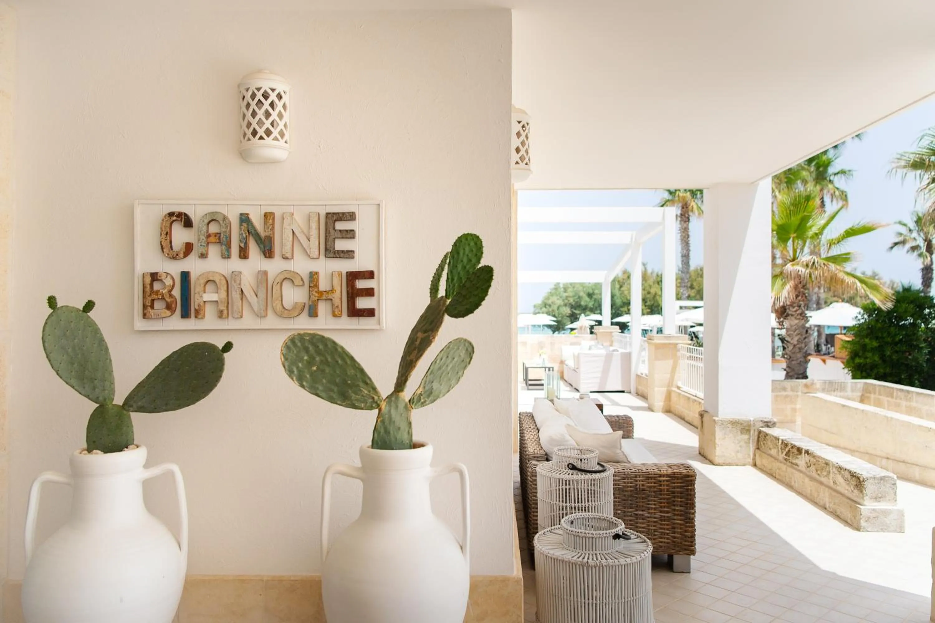 Facade/entrance in Canne Bianche Lifestyle Hotel