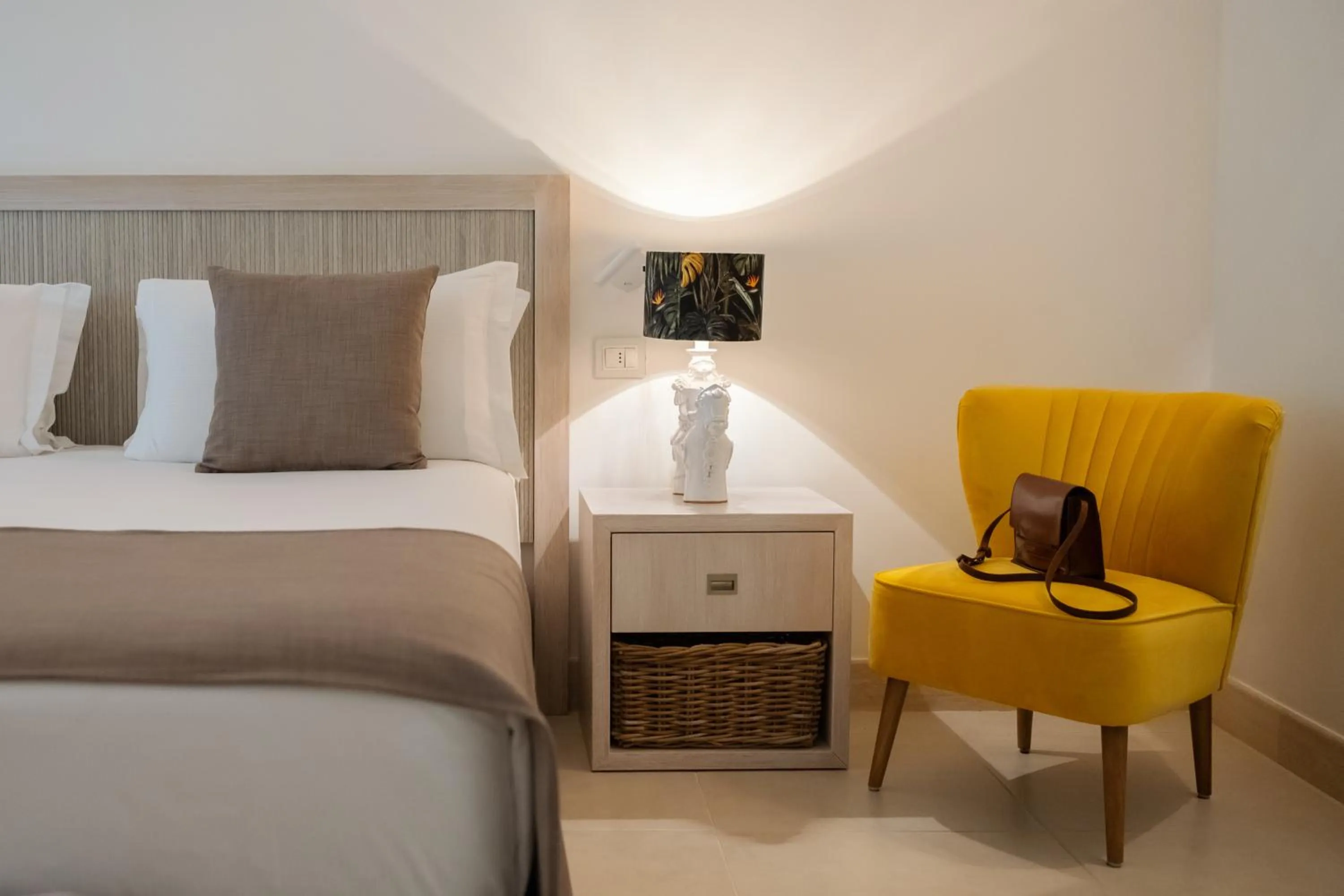 Bed in Canne Bianche Lifestyle Hotel