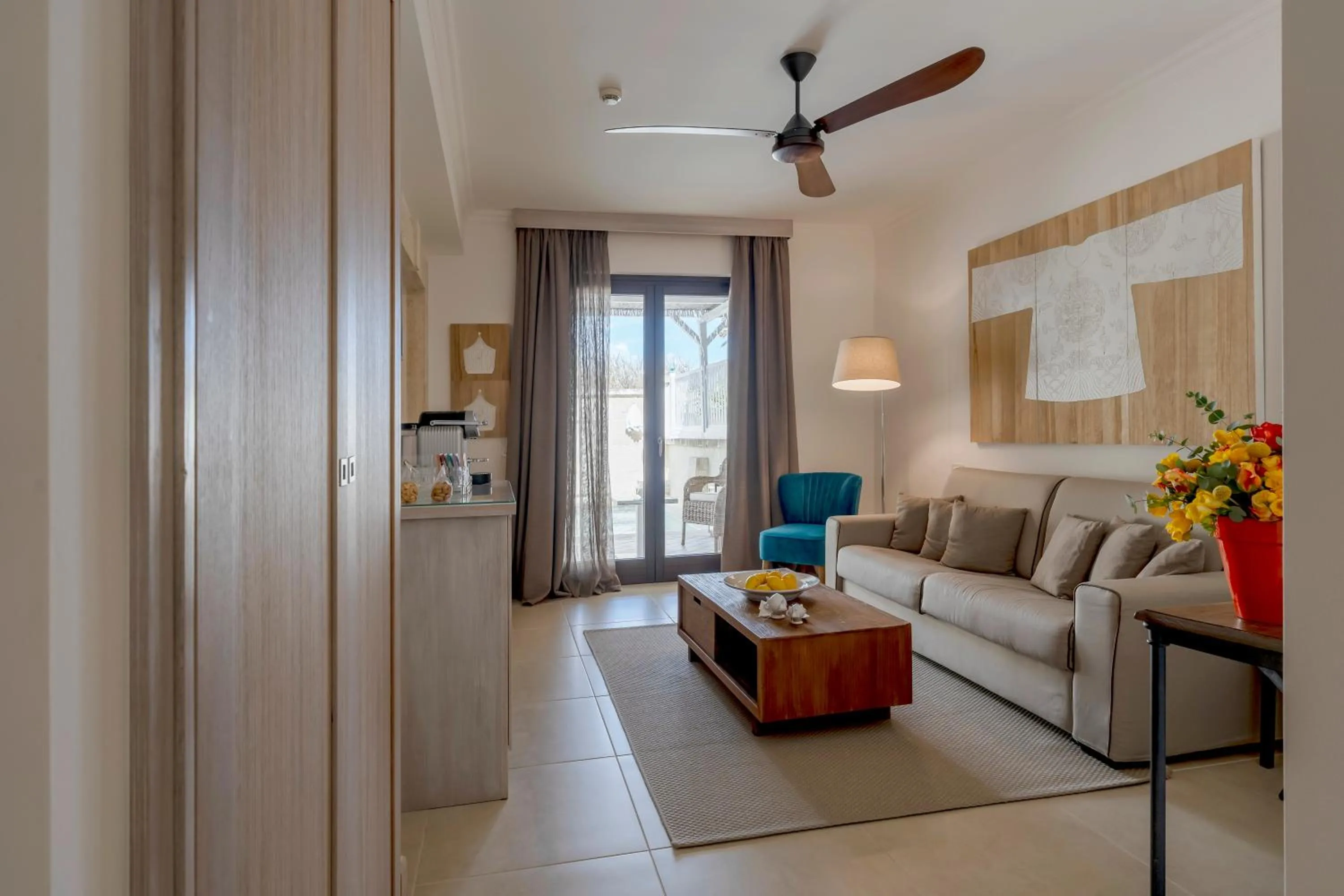 Seating area in Canne Bianche Lifestyle Hotel