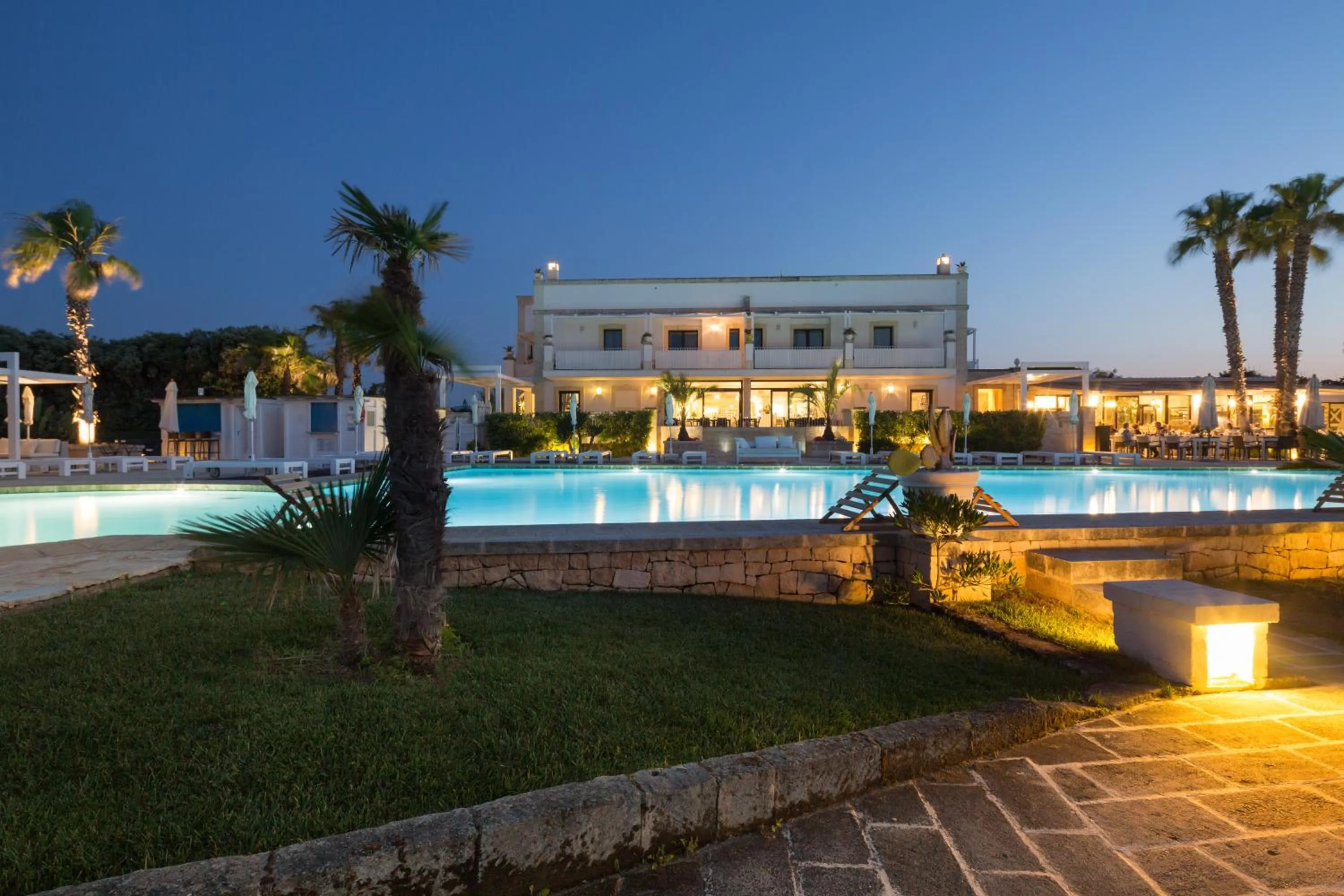 Property building in Canne Bianche Lifestyle Hotel