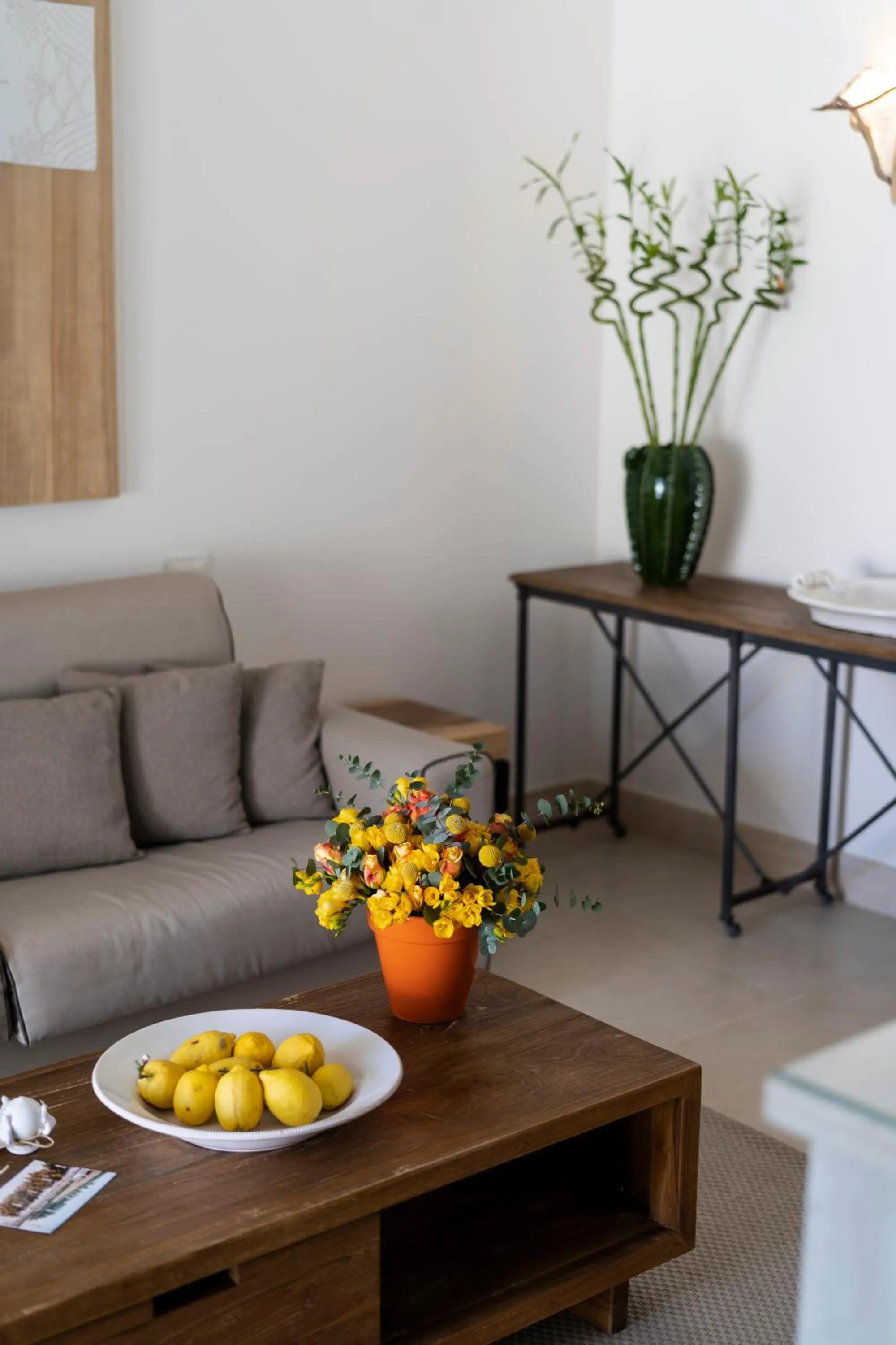 Decorative detail in Canne Bianche Lifestyle Hotel