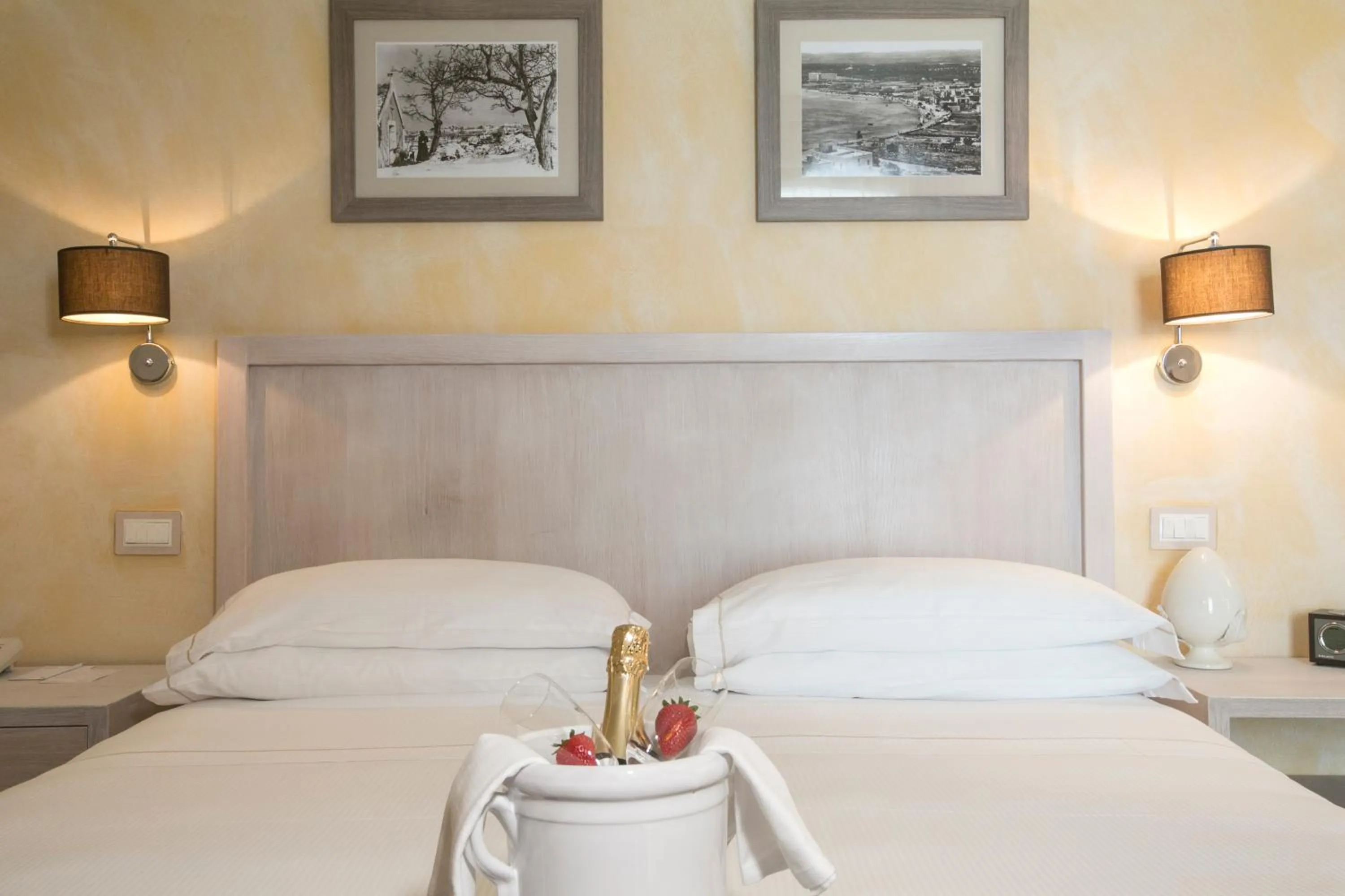 Bed in Canne Bianche Lifestyle Hotel