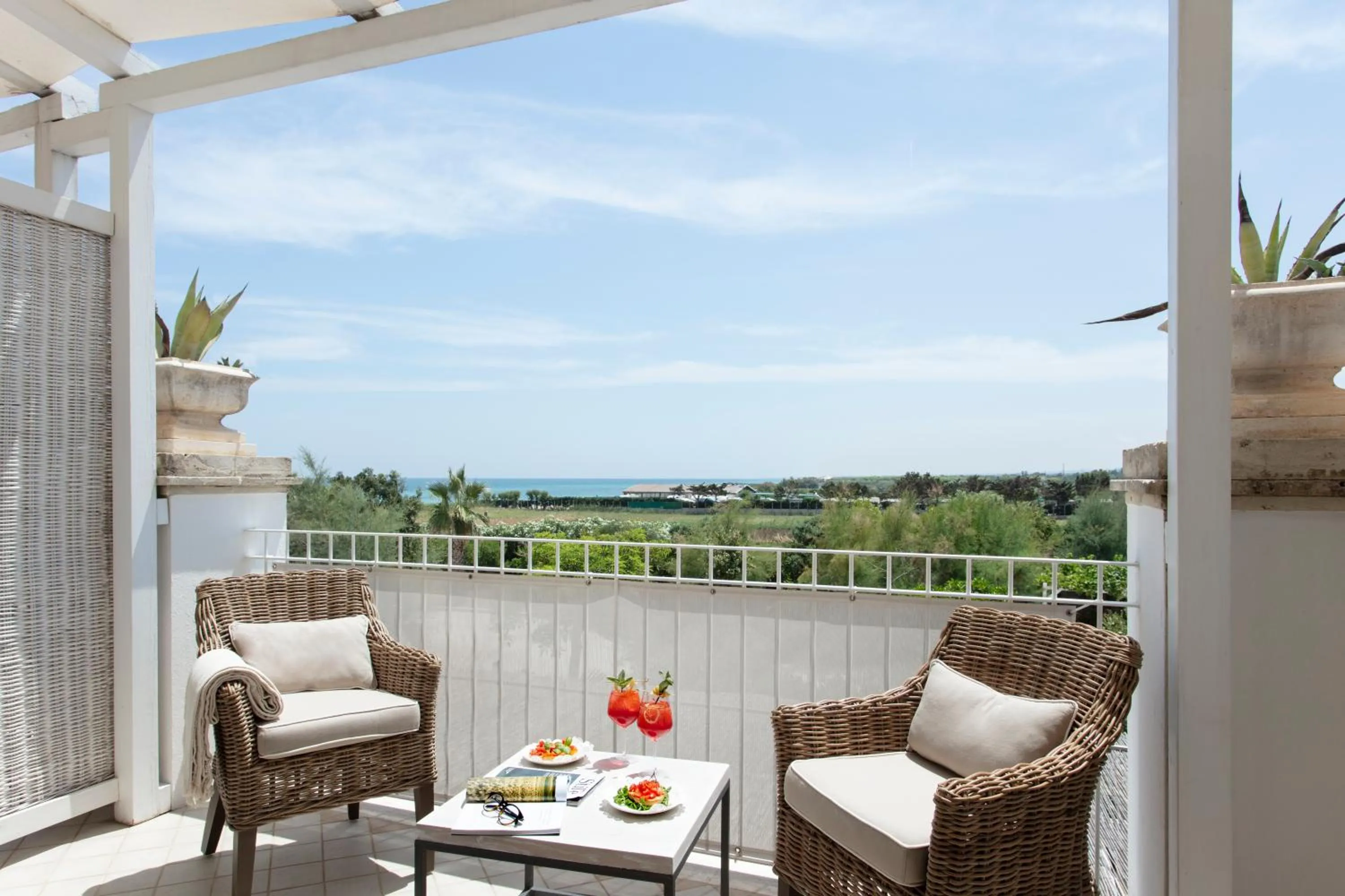 Natural landscape in Canne Bianche Lifestyle Hotel