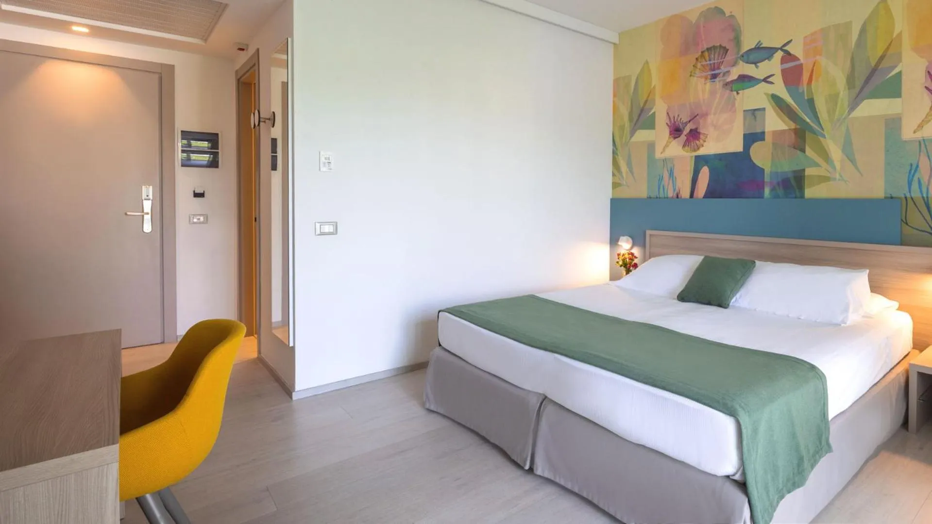 Bed in Hotel President