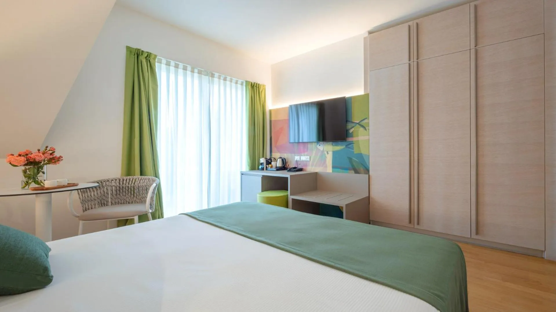 Bed in Hotel President