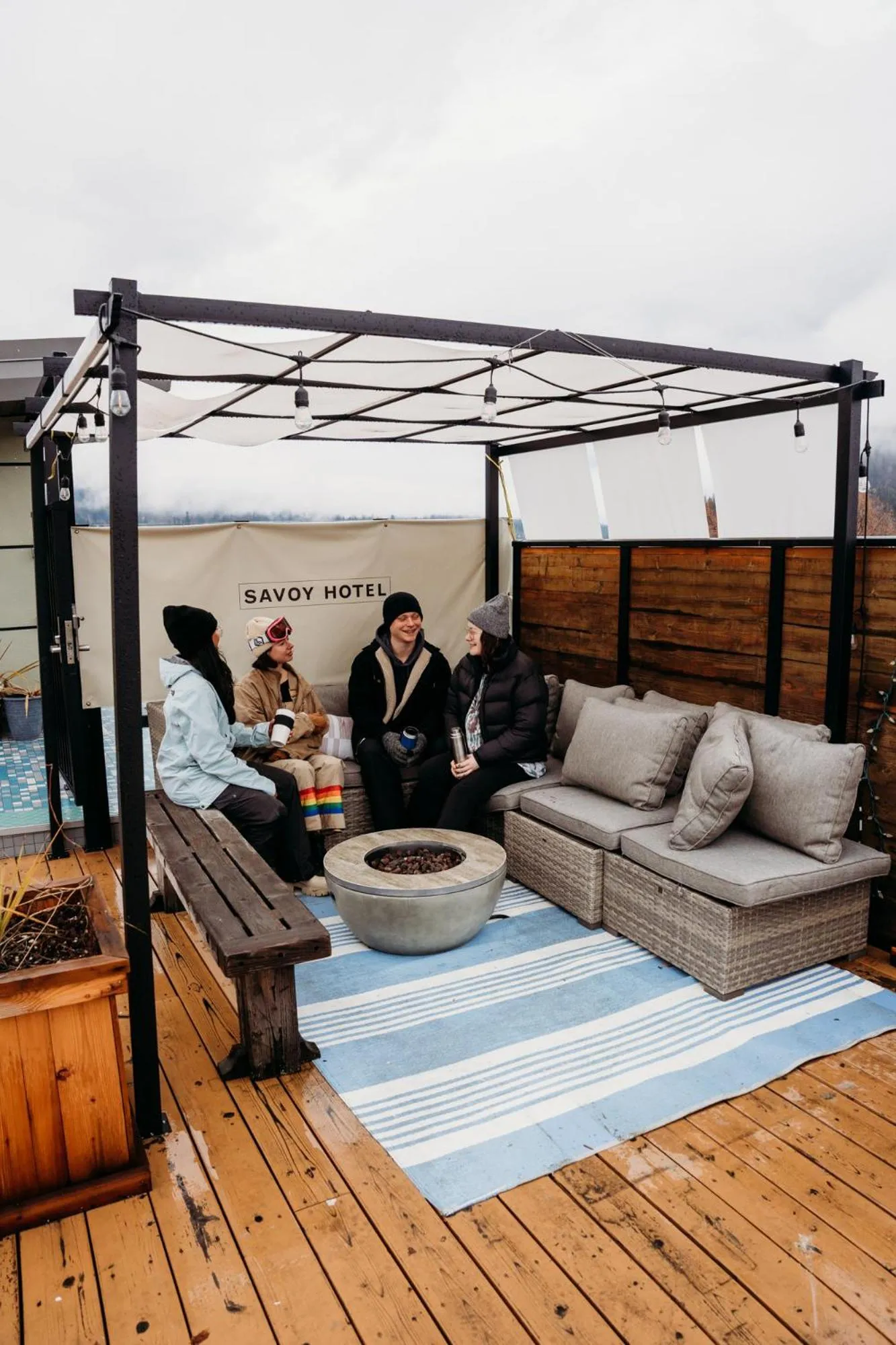 Balcony/Terrace in Savoy Hotel