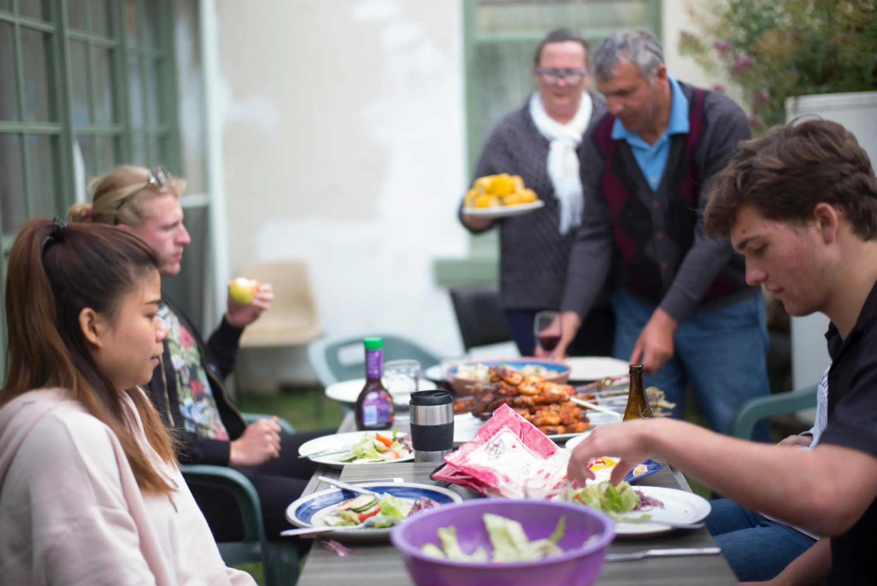 BBQ facilities in The Wandering Whale Port Fairy