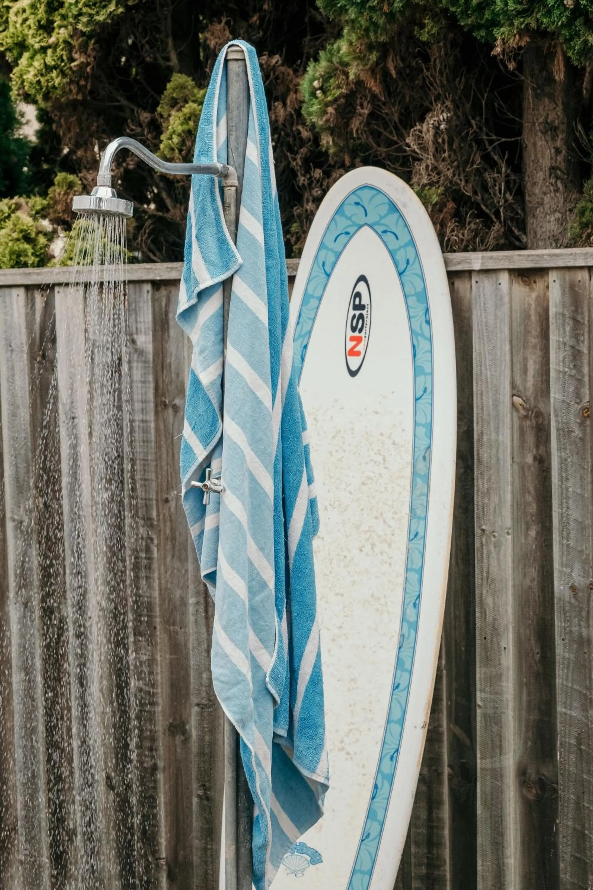 Shower in The Wandering Whale Port Fairy