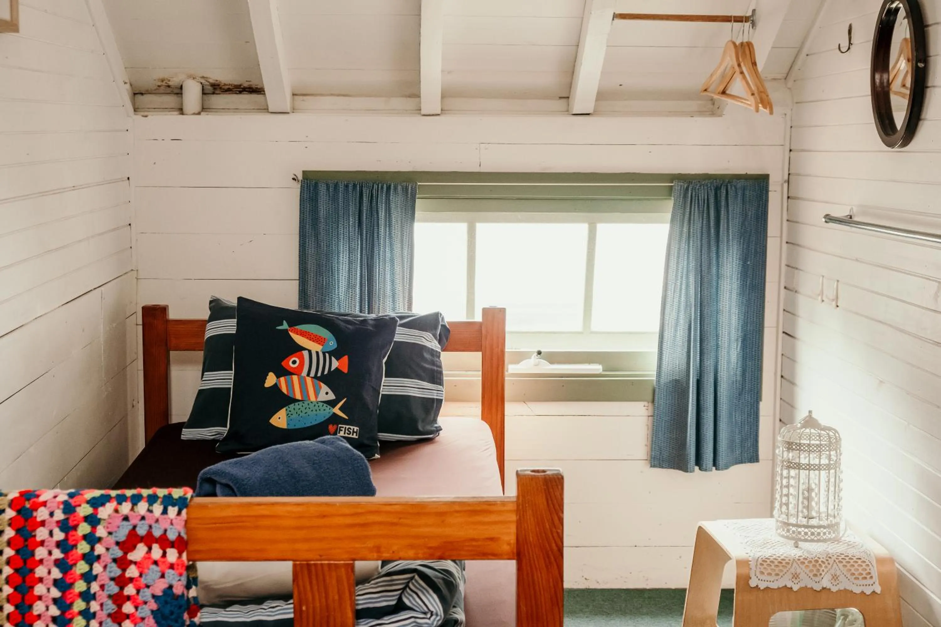 Bed in The Wandering Whale Port Fairy