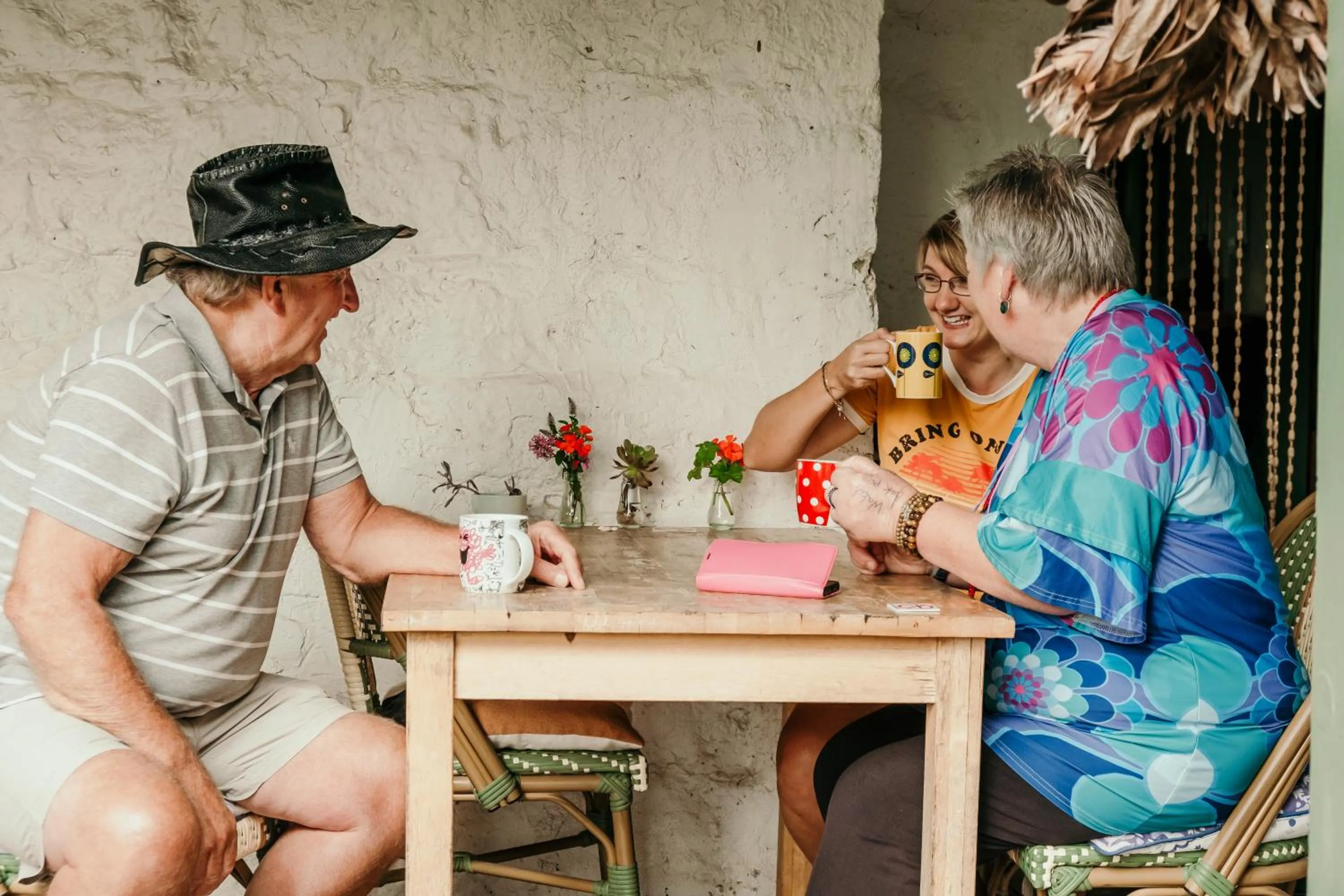 Patio in The Wandering Whale Port Fairy