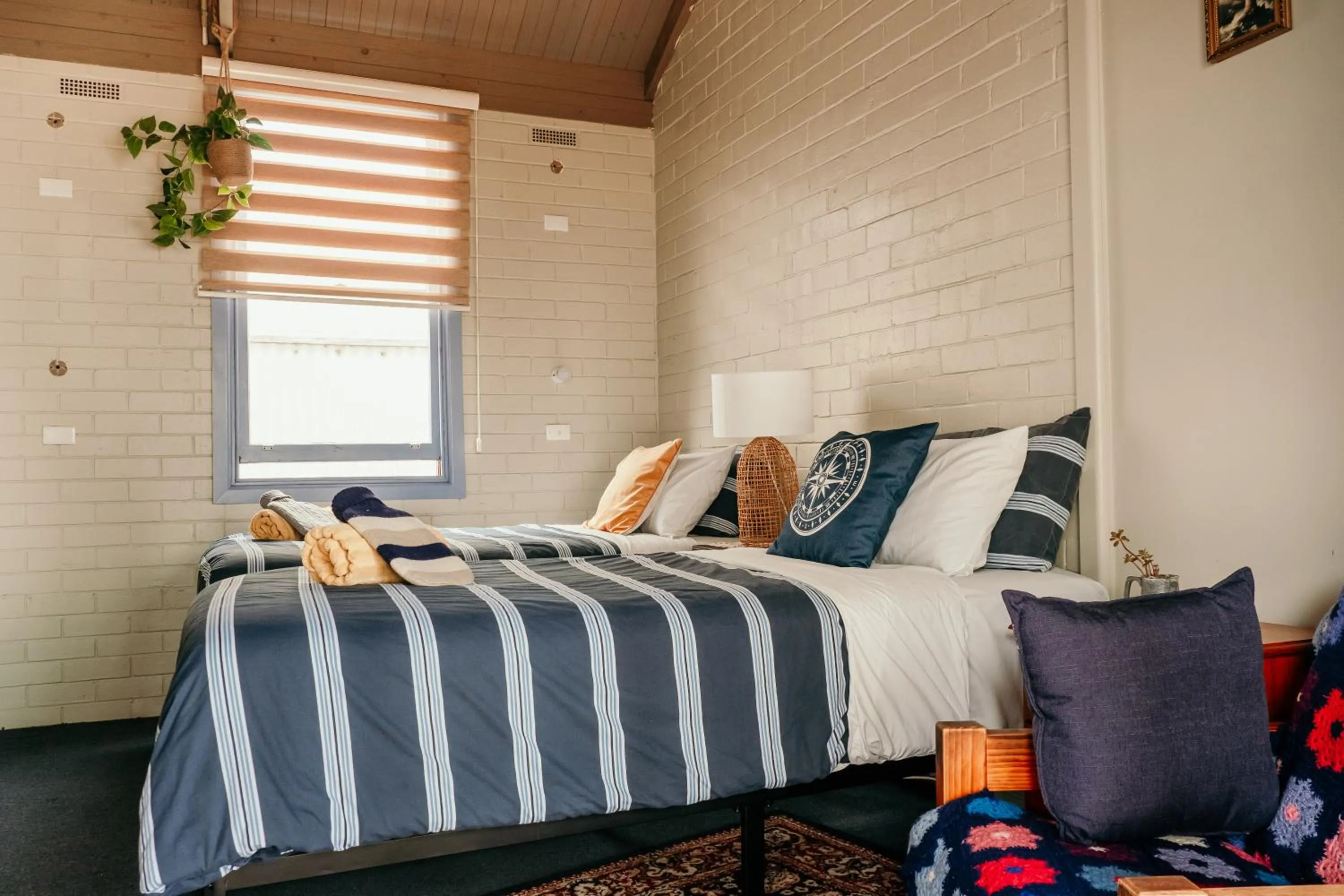 Bed in The Wandering Whale Port Fairy